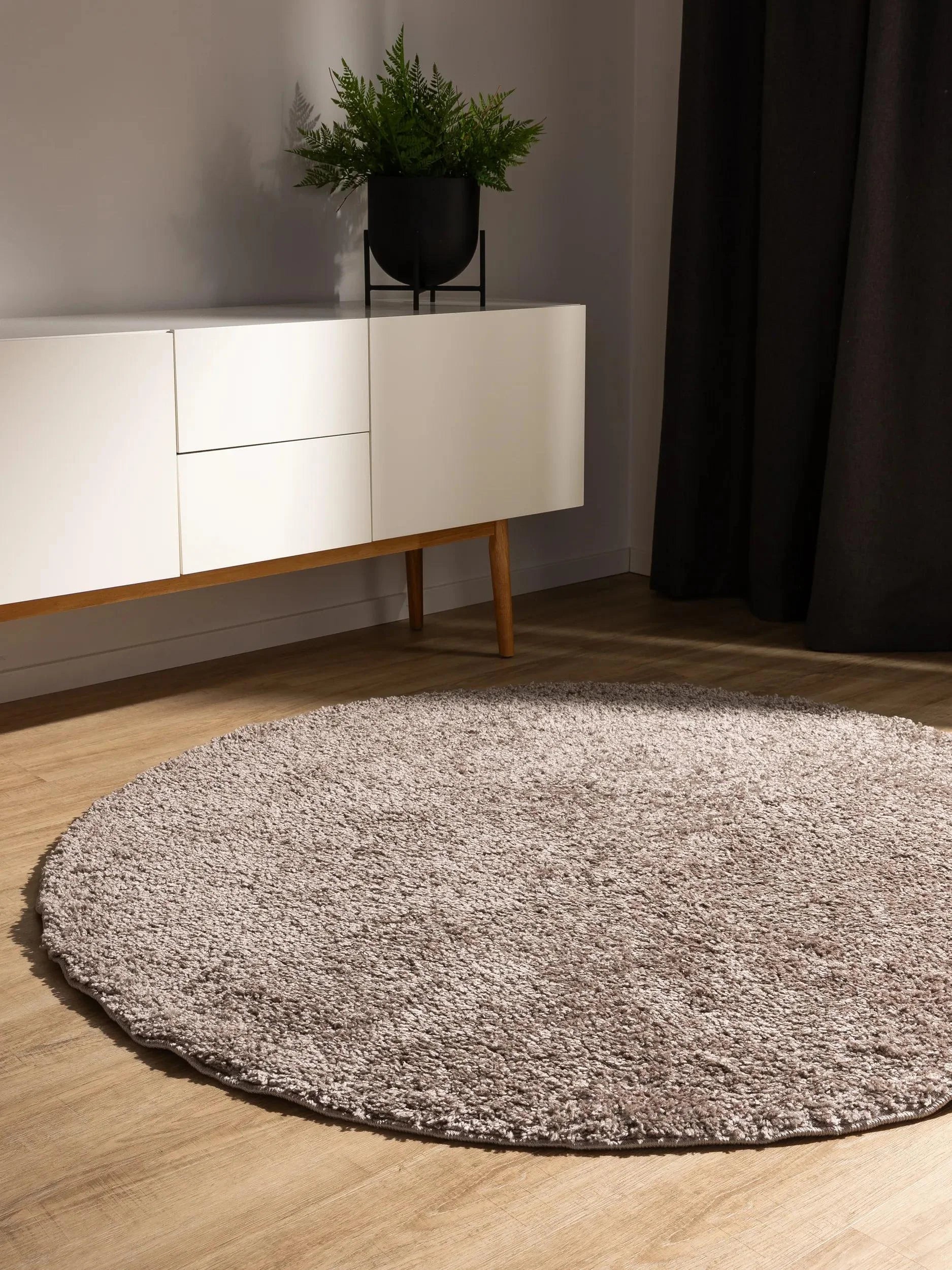 Covor Shaggy lavabil Soho Taupe 