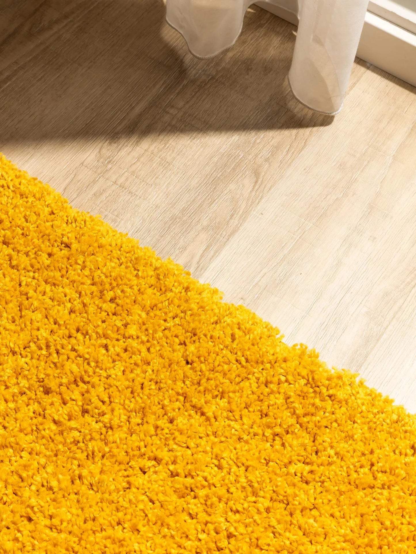 Covor Shaggy lavabil Soho Yellow 