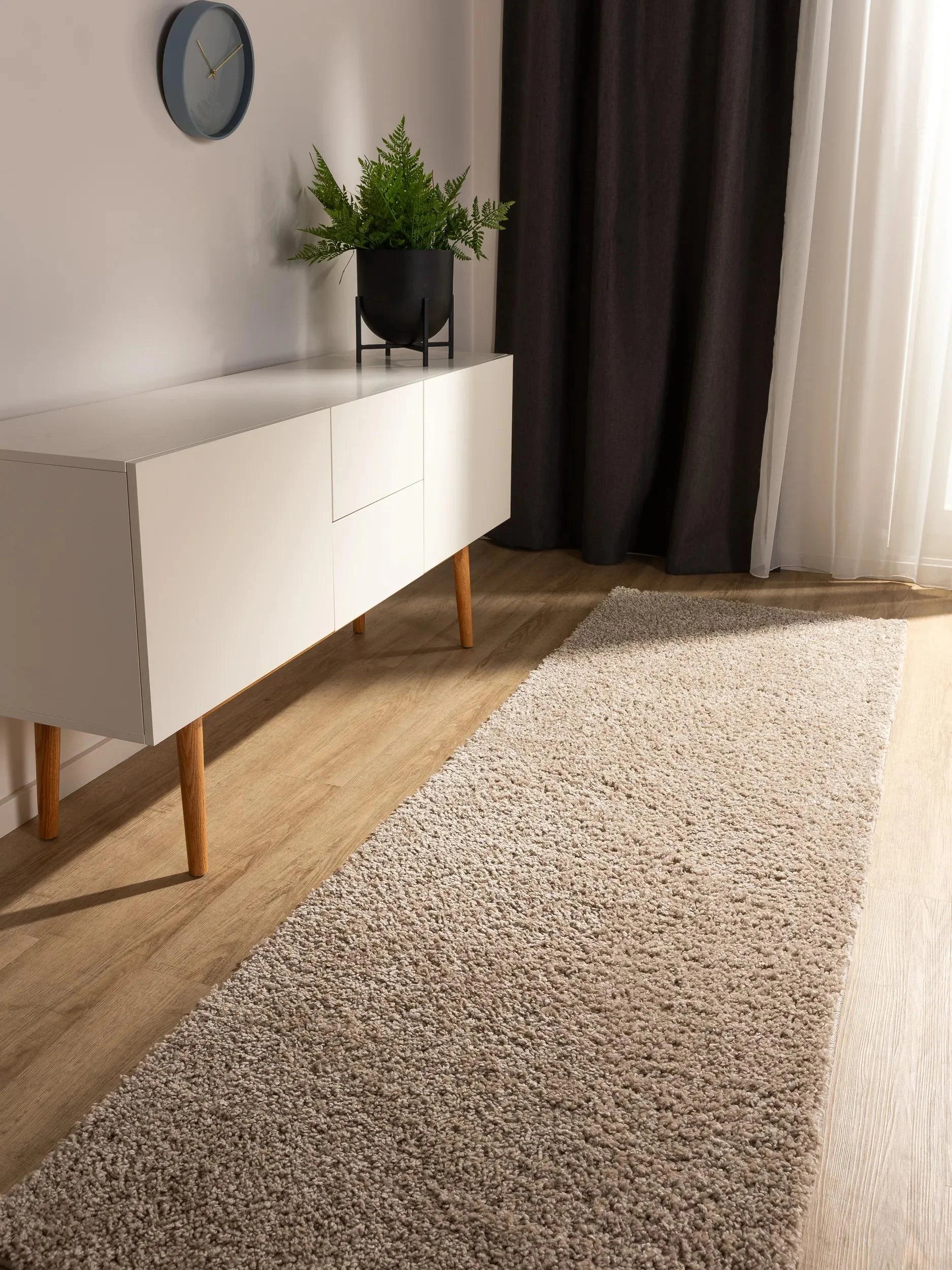 Covor Shaggy lavabil Soho Beige 