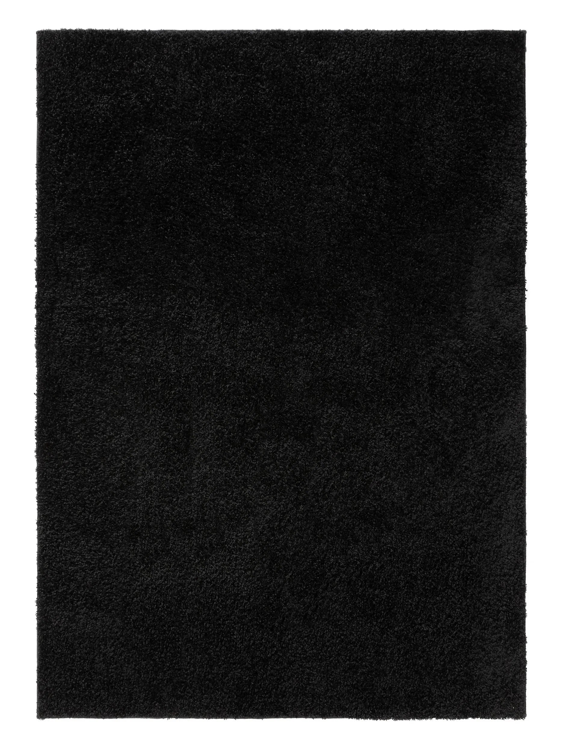 Covor Shaggy lavabil Soho Black 
