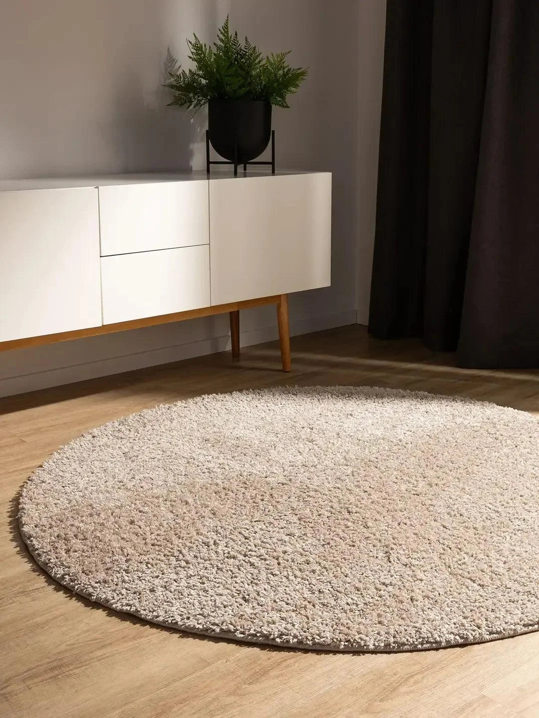 Covor Shaggy lavabil Soho Beige