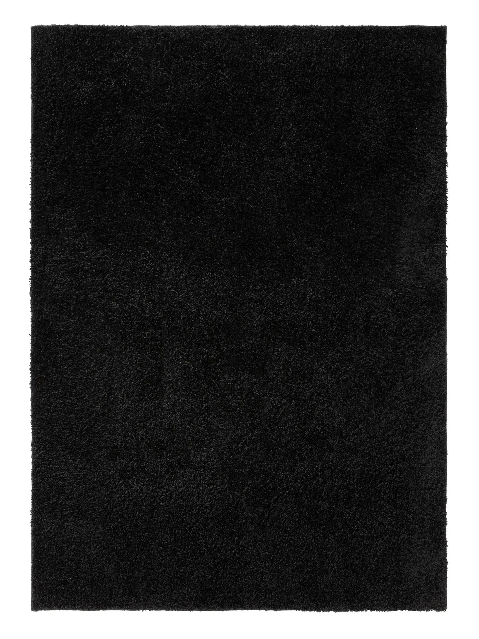 Covor Shaggy lavabil Soho Black 