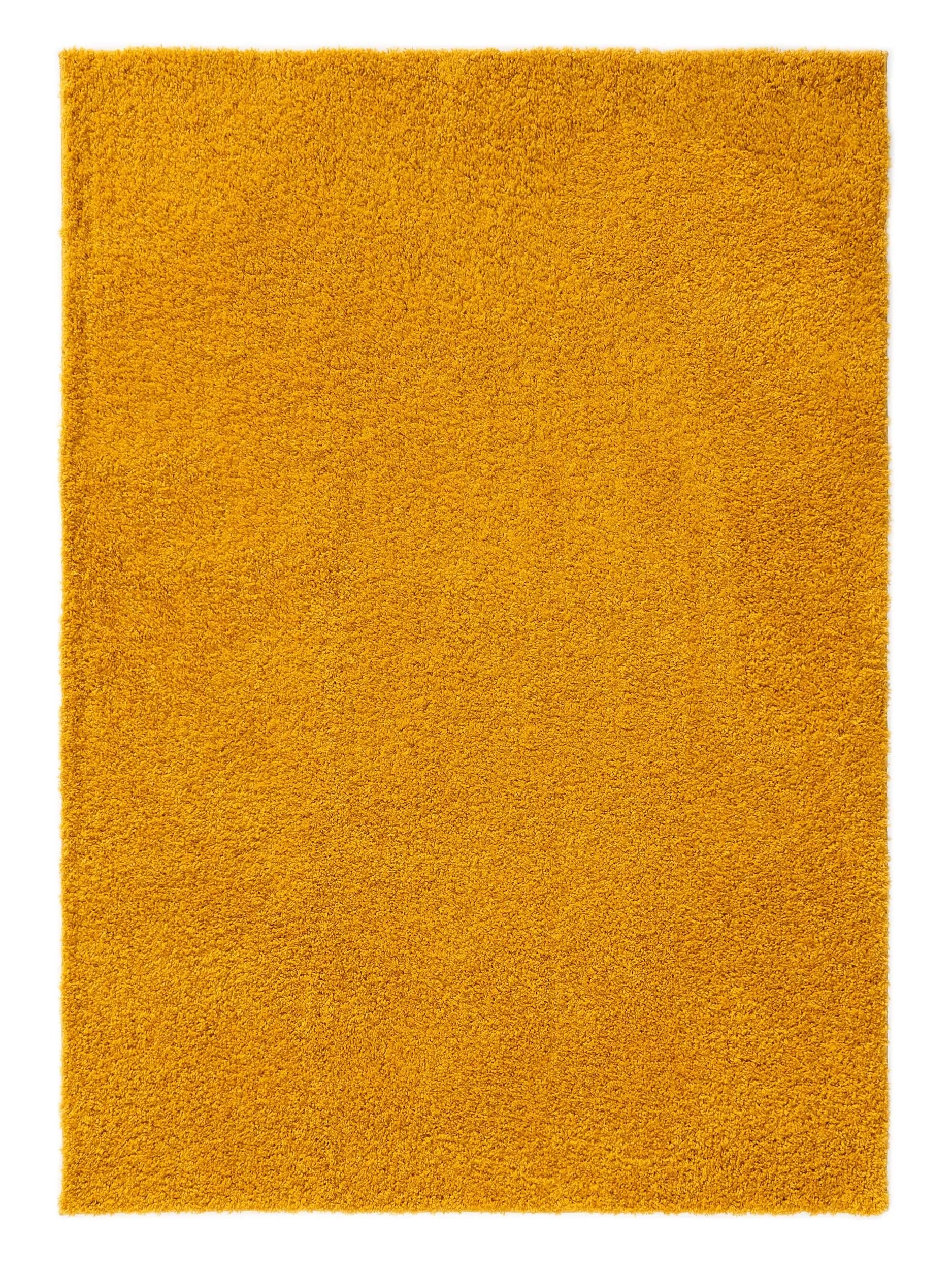Covor Shaggy lavabil Soho Yellow 