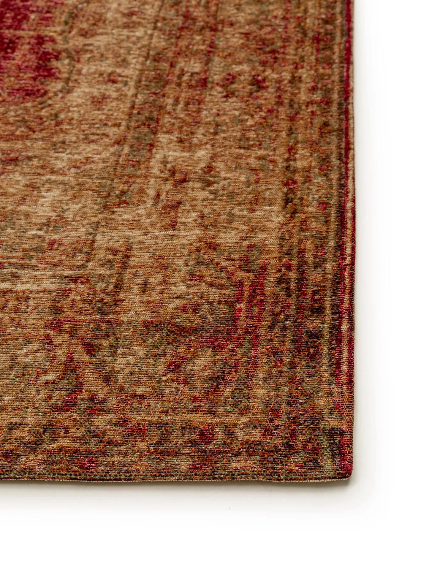 Covor țesătură plată Stay Beige/Red 