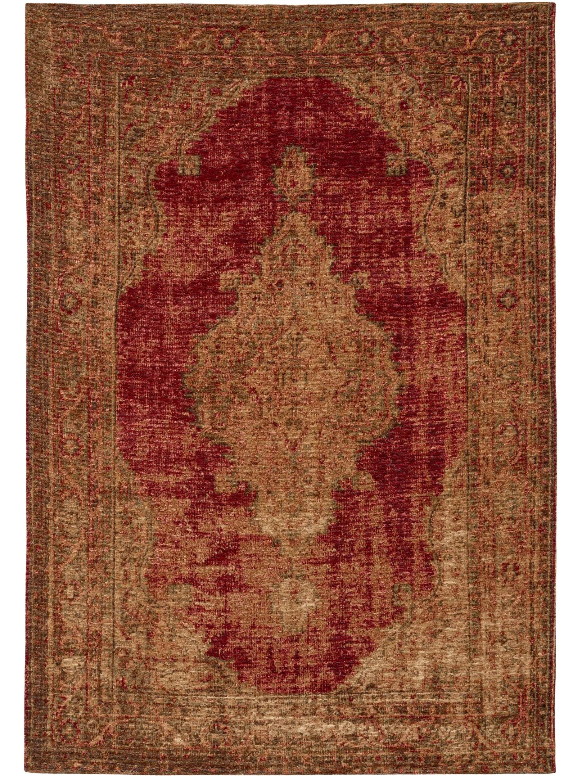 Covor țesătură plată Stay Beige/Red 
