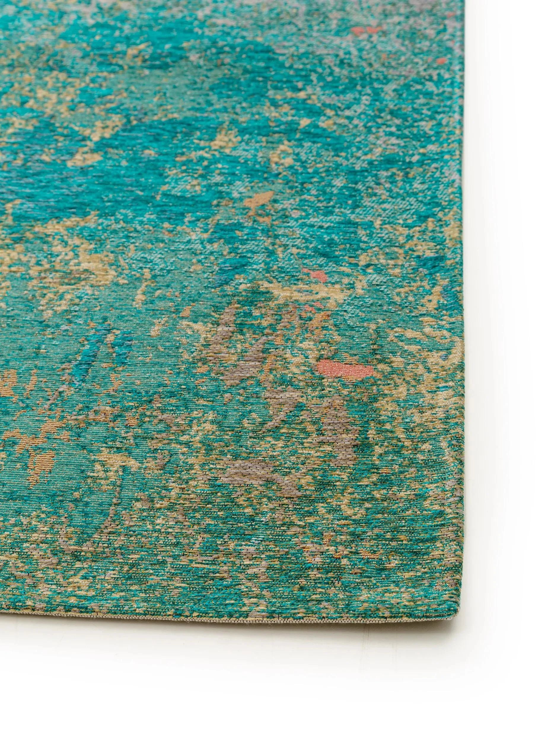 Covor țesătură plată Stay Turquoise