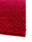 Covor Shaggy Swirls Dark Red 