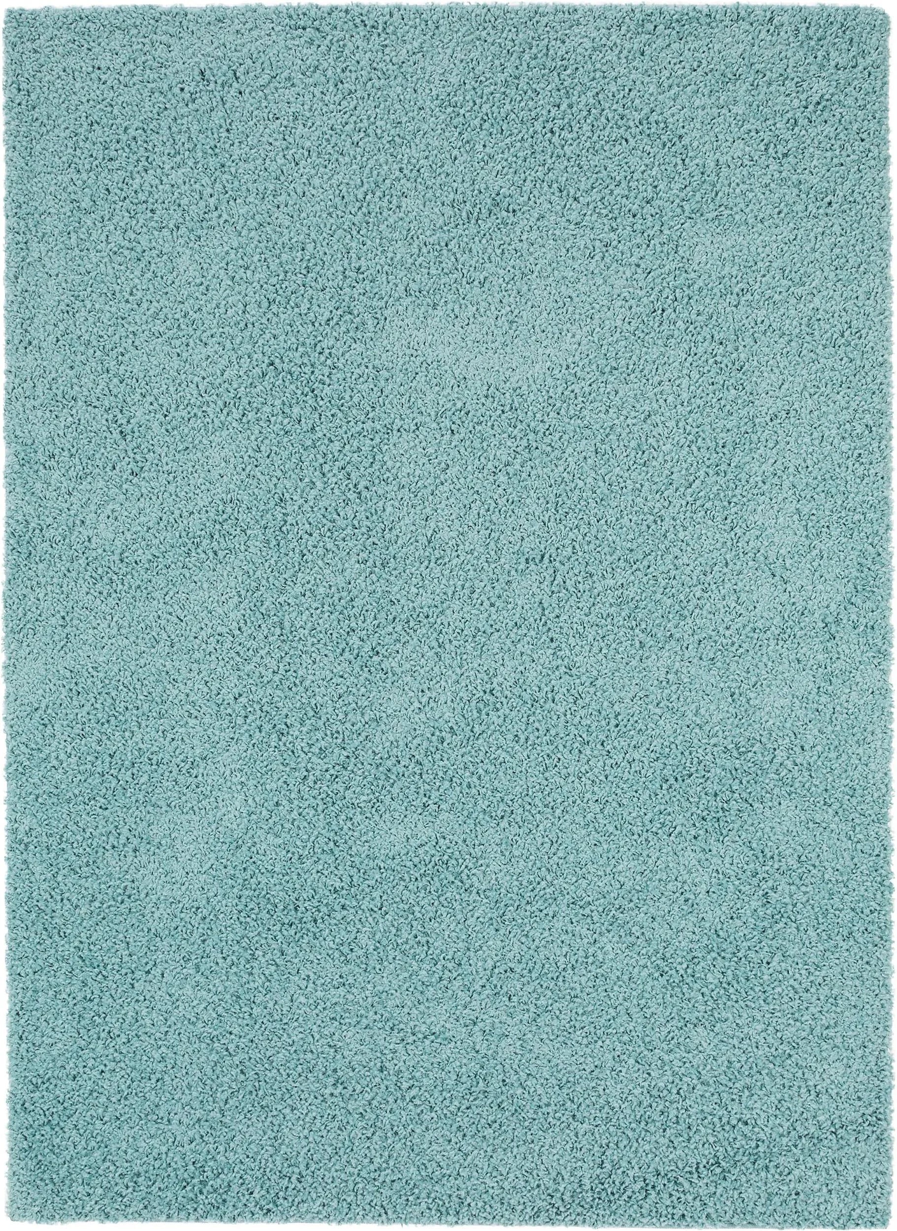 Covor Shaggy Swirls Light Blue 