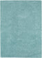 Covor Shaggy Swirls Light Blue 