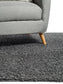 Covor Shaggy Swirls Dark Grey 