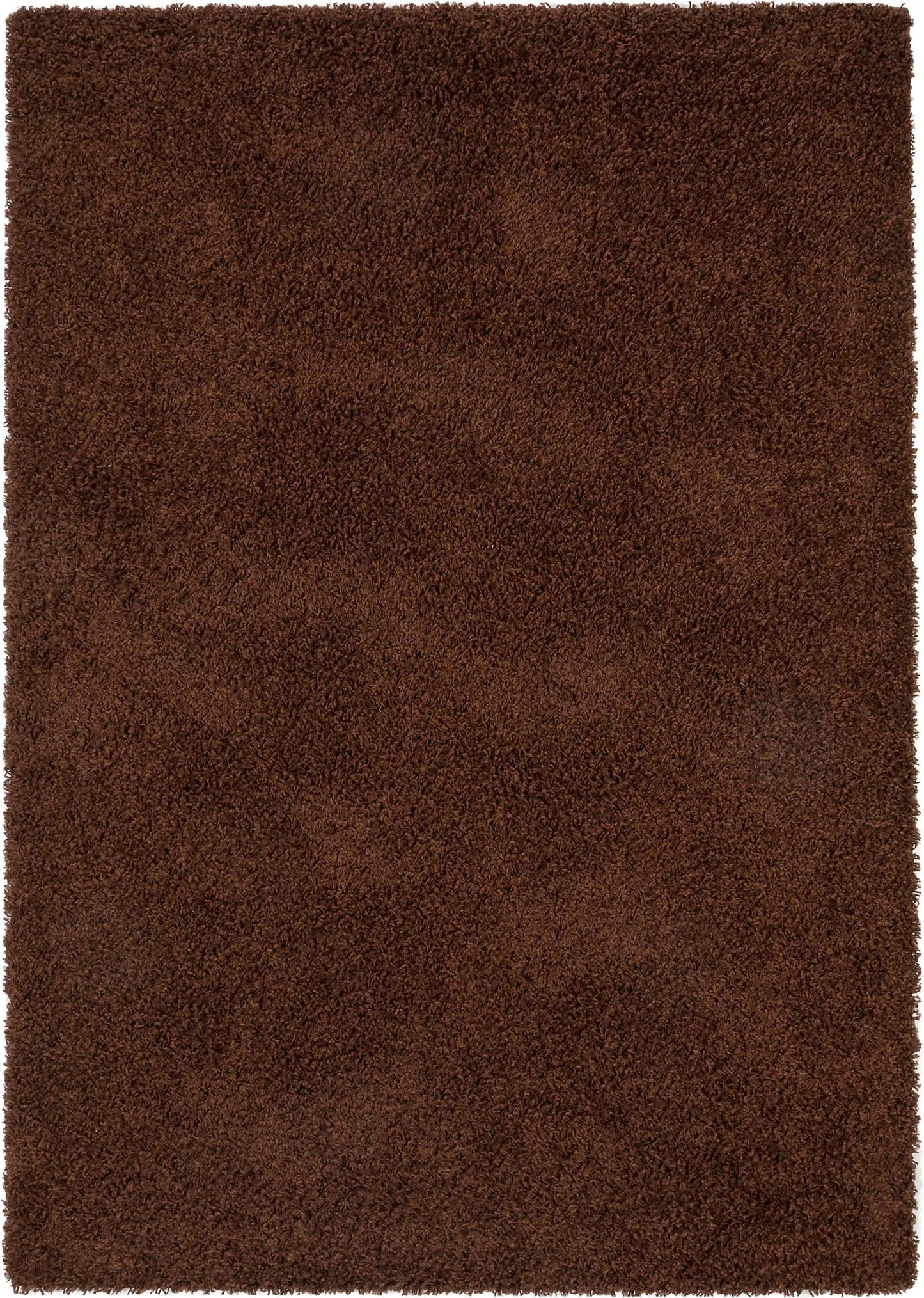 Covor Shaggy Swirls Brown 