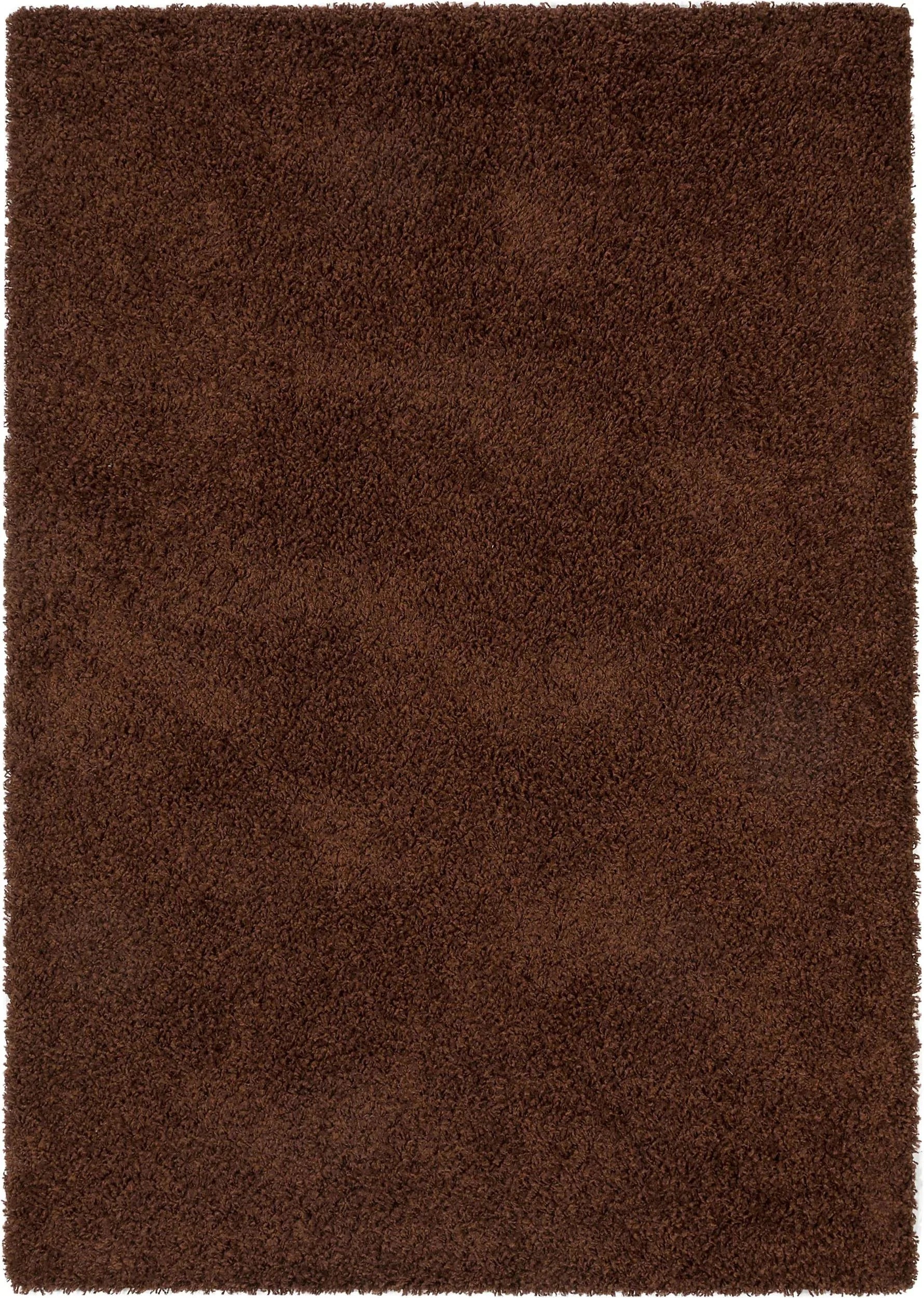 Covor Shaggy Swirls Brown 