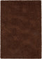 Covor Shaggy Swirls Brown 