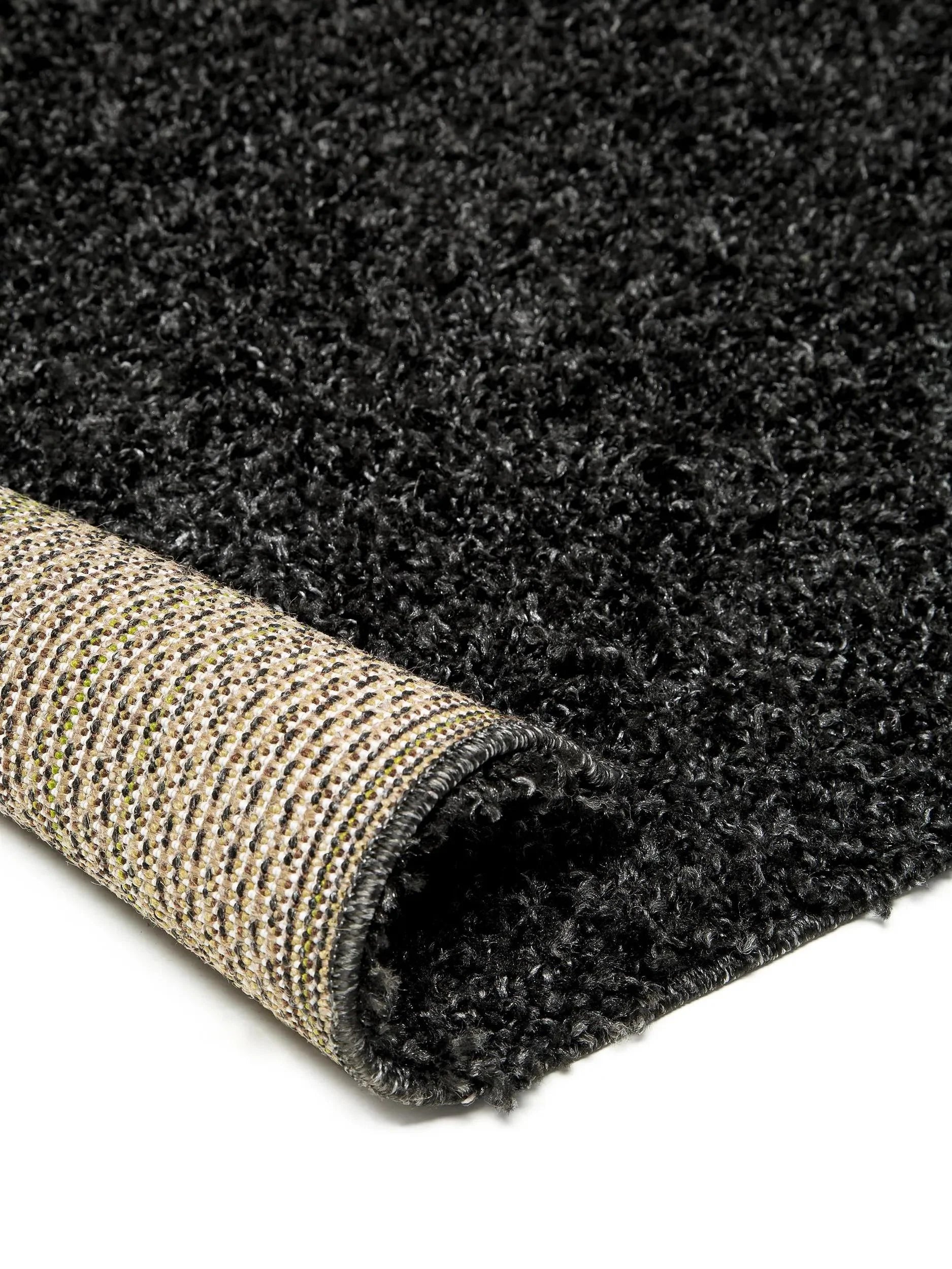 Covor Shaggy Swirls Charcoal 