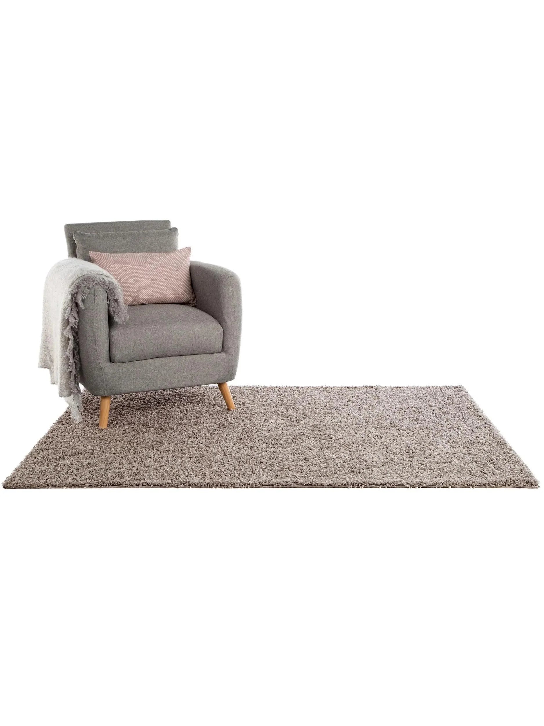 Covor Shaggy Swirls Grey 