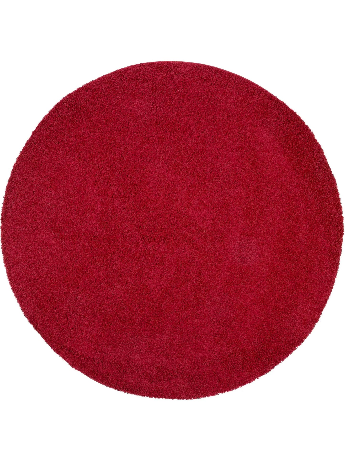 Covor Shaggy Swirls Dark Red 