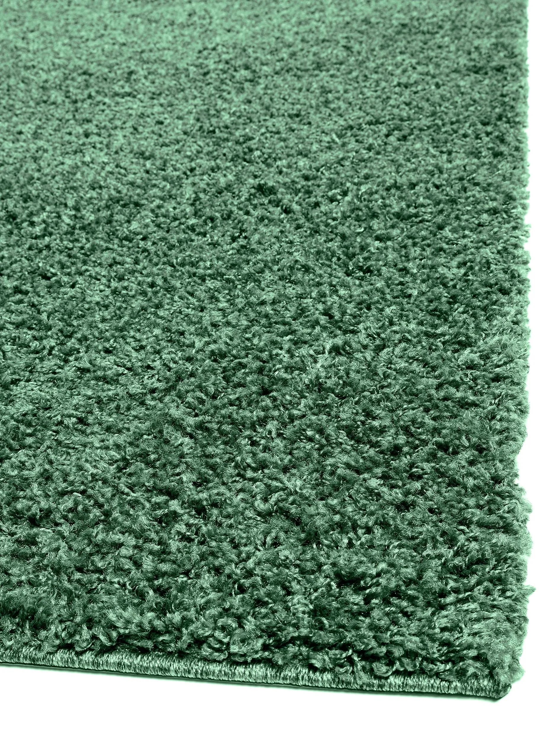Covor Shaggy Swirls Green