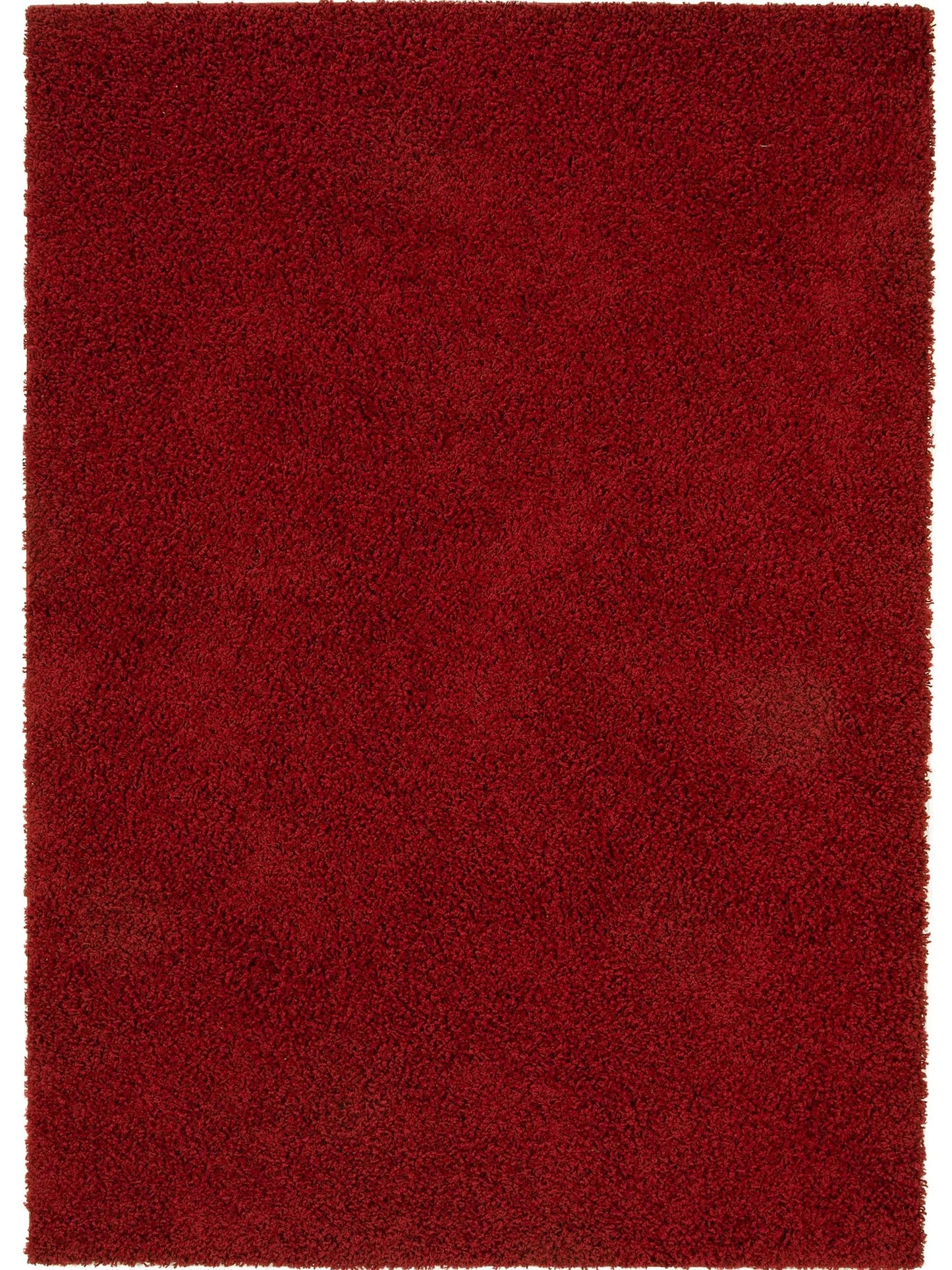 Covor Shaggy Swirls Dark Red