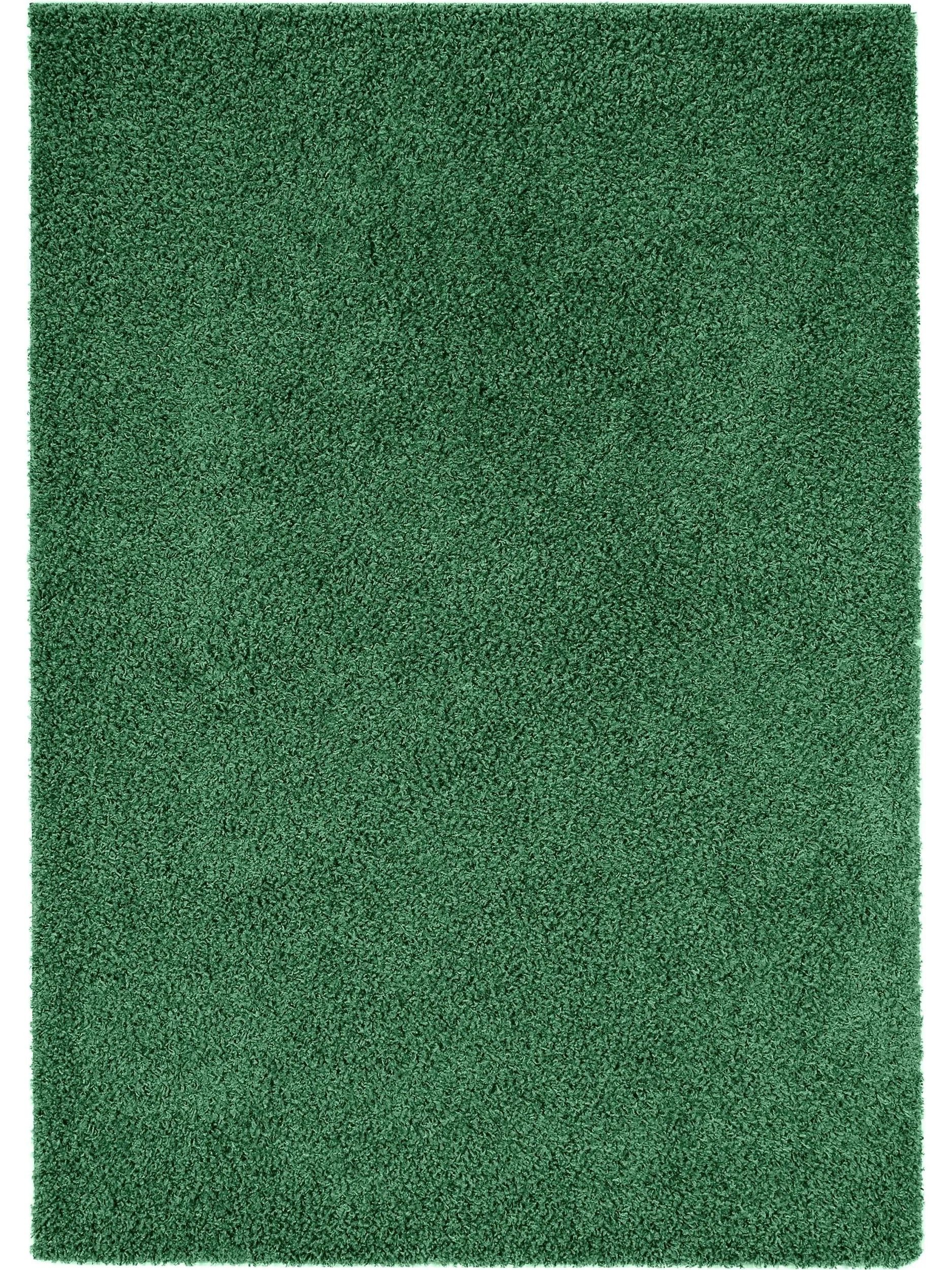 Covor Shaggy Swirls Green