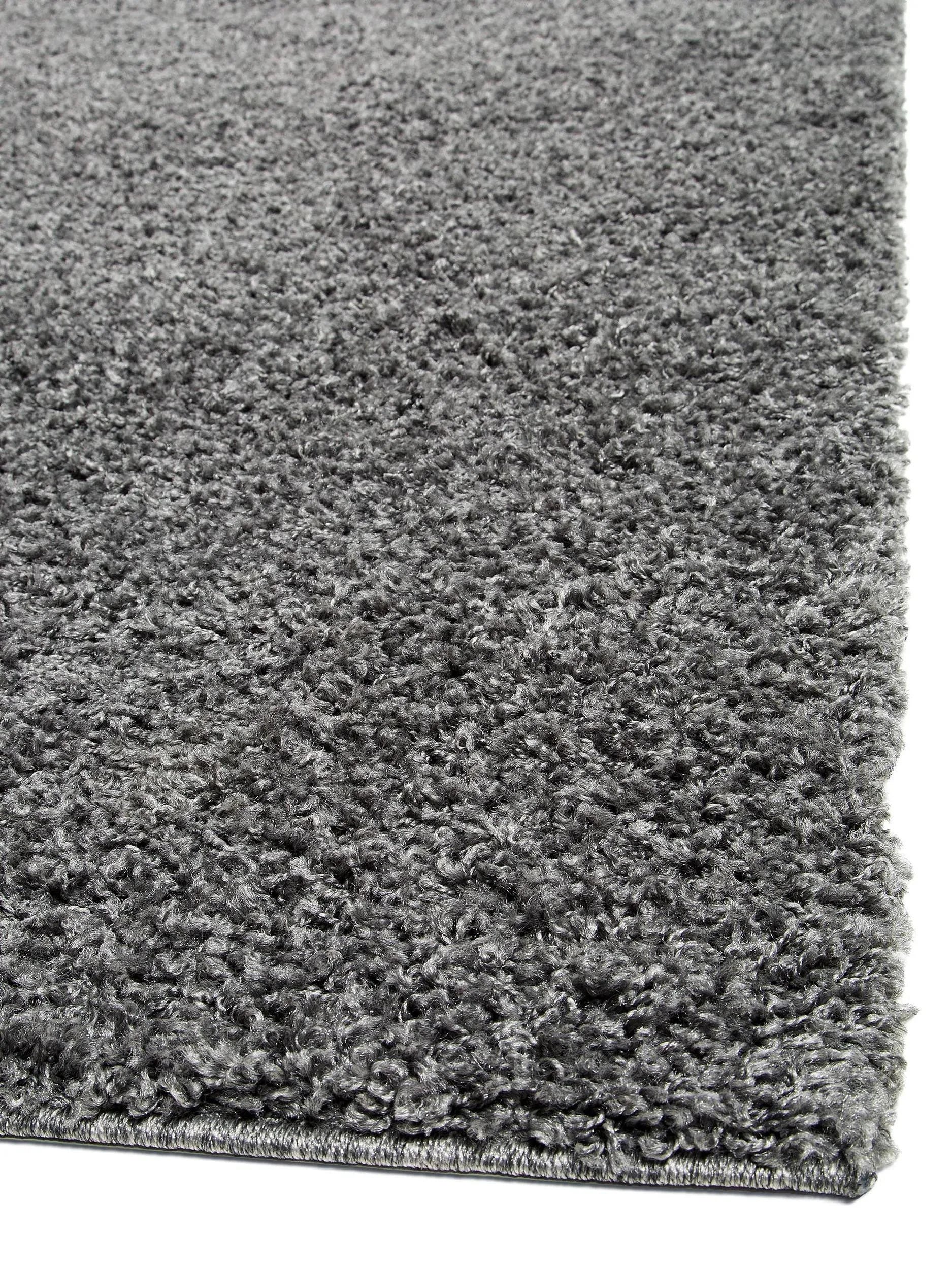Covor Shaggy Swirls Dark Grey