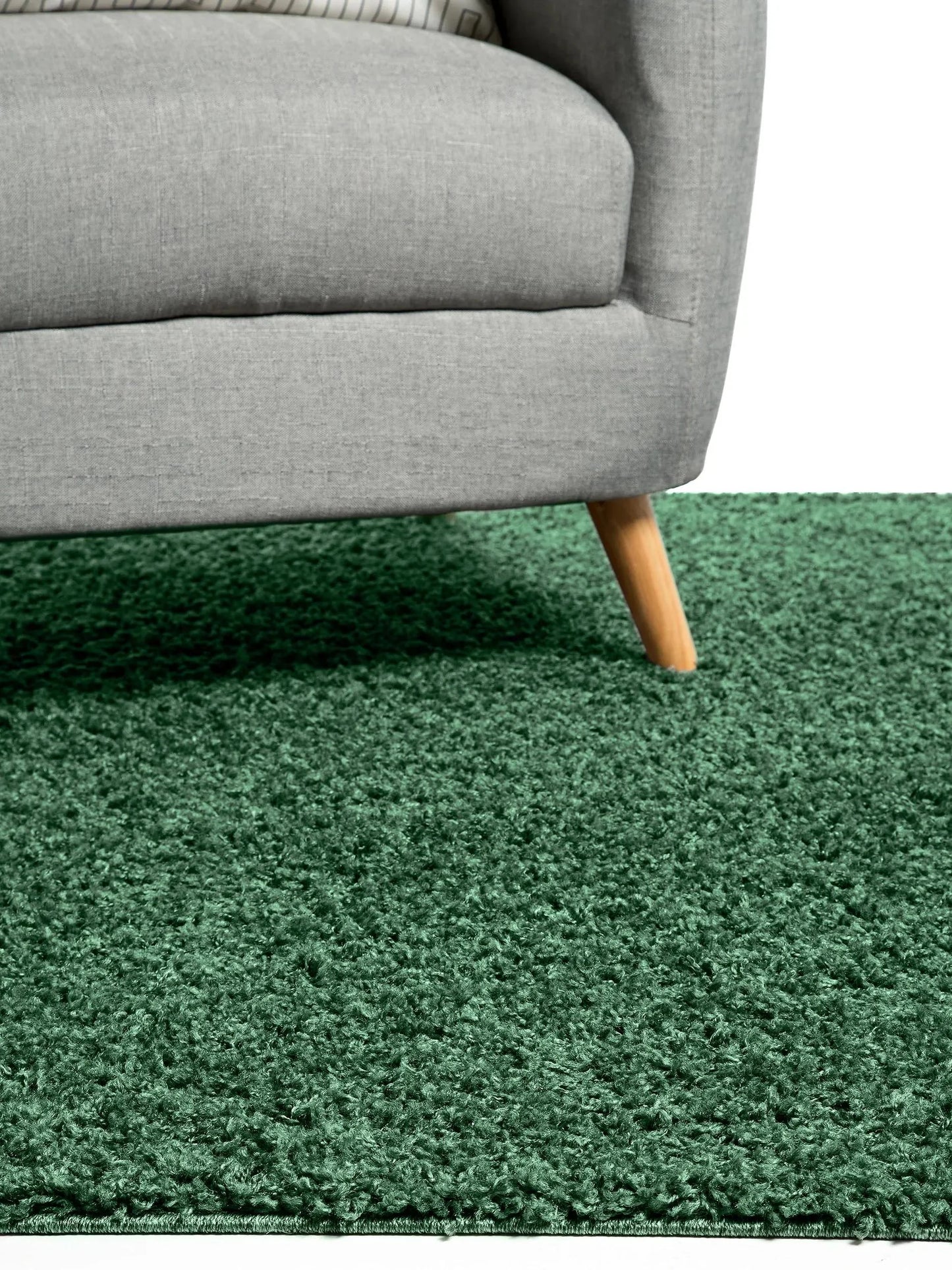 Covor Shaggy Swirls Green