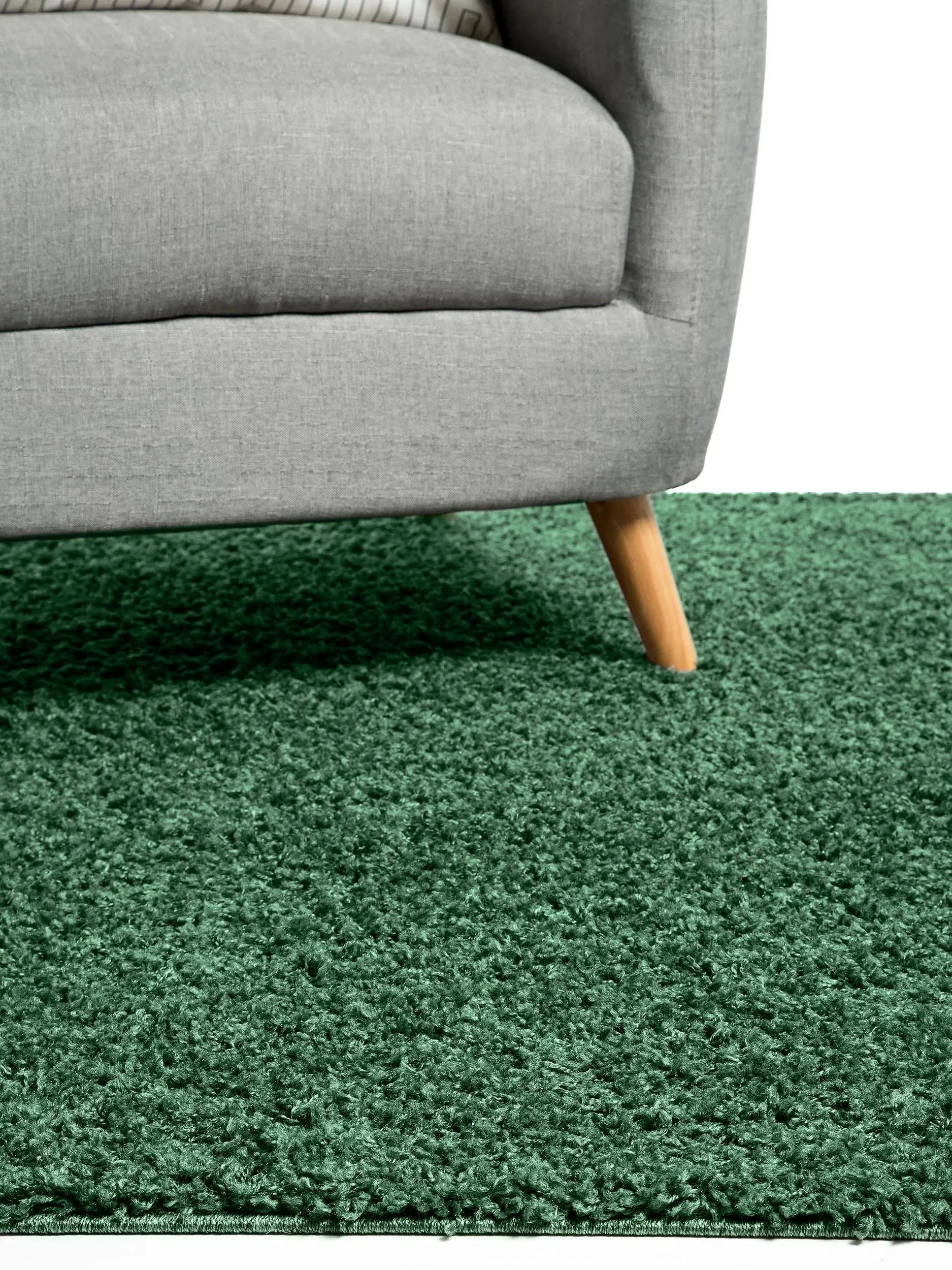 Covor Shaggy Swirls Green