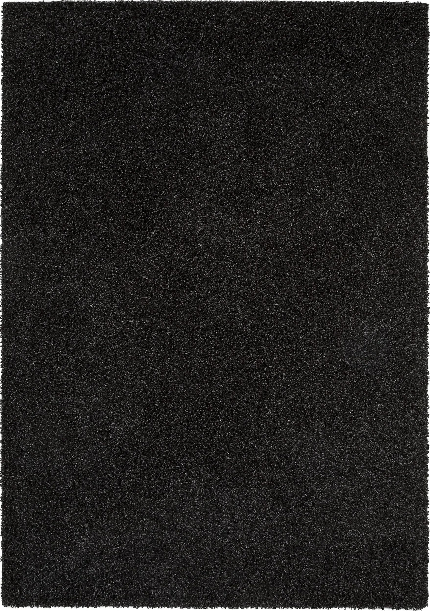 Covor Shaggy Swirls Charcoal 