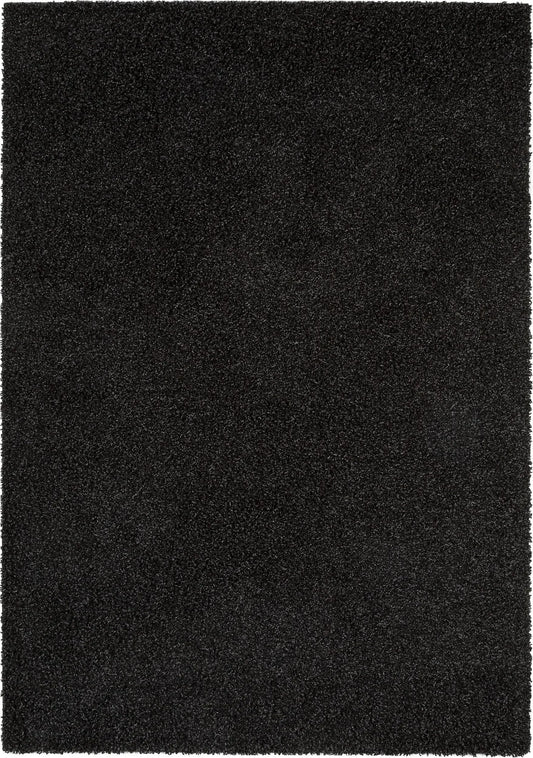 Covor Shaggy Swirls Charcoal 