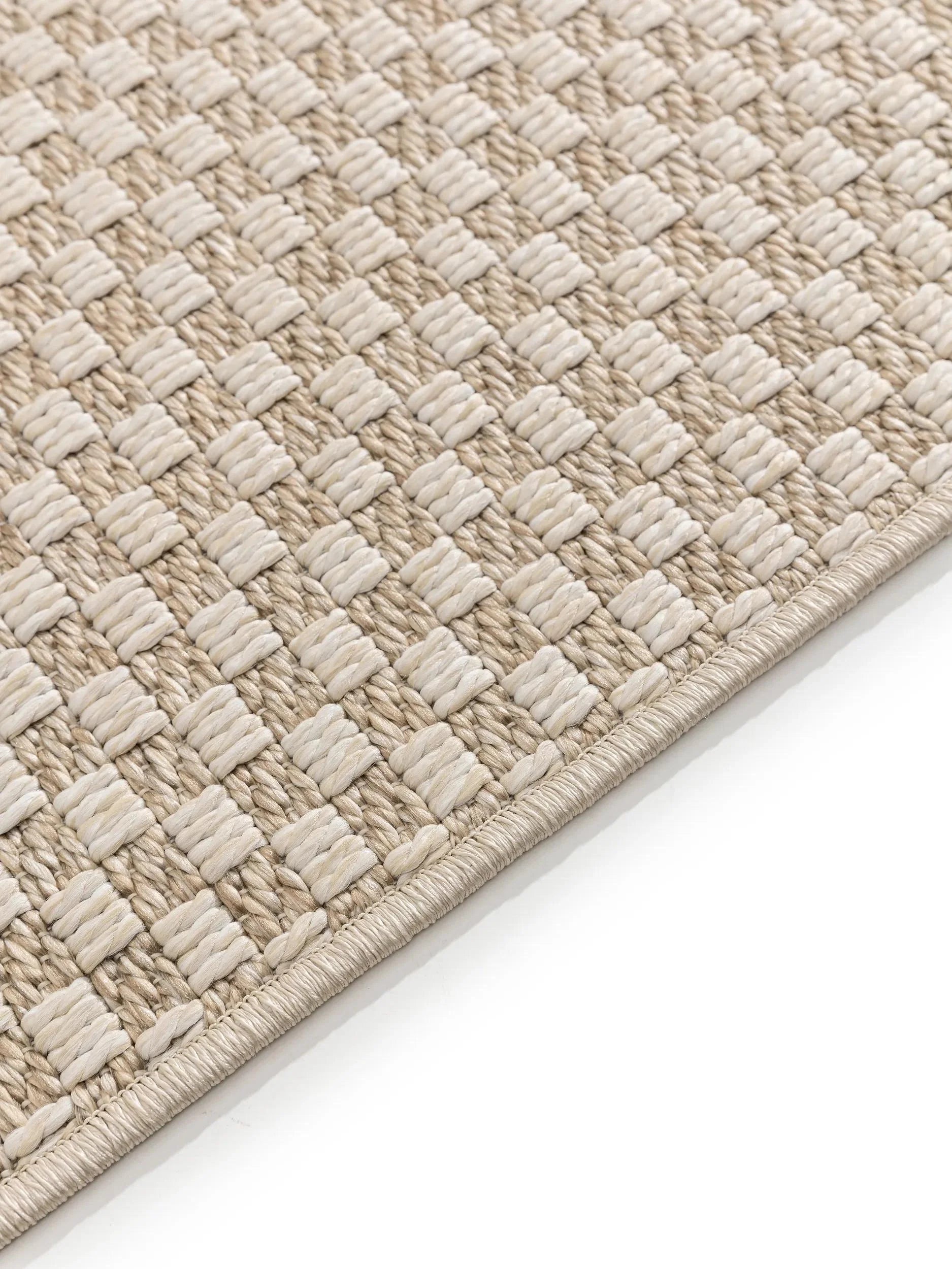 Covoraș îngust/preș - interior/exterior Taissa Cream/Grey 