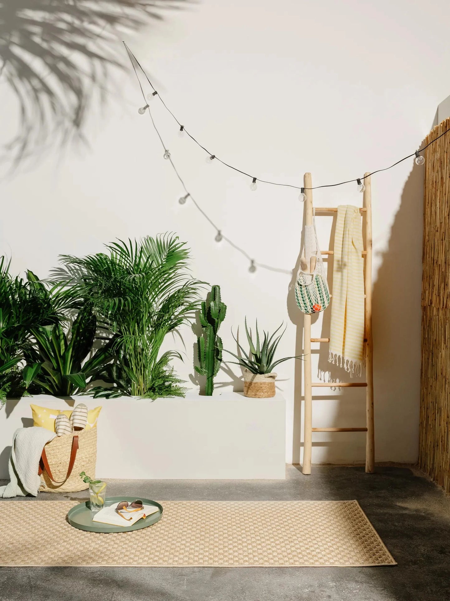Covoraș îngust/preș - interior/exterior Taissa Beige 