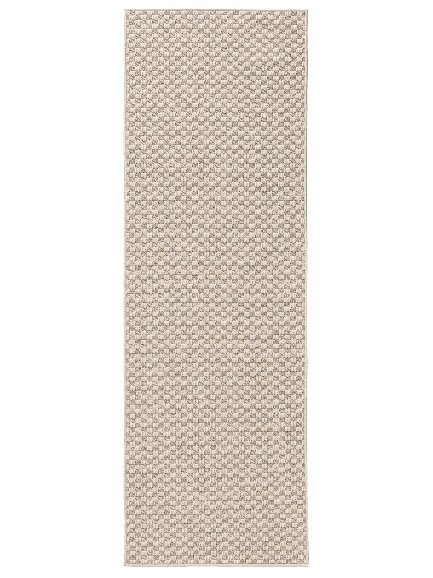 Covoraș îngust/preș - interior/exterior Taissa Cream/Grey 
