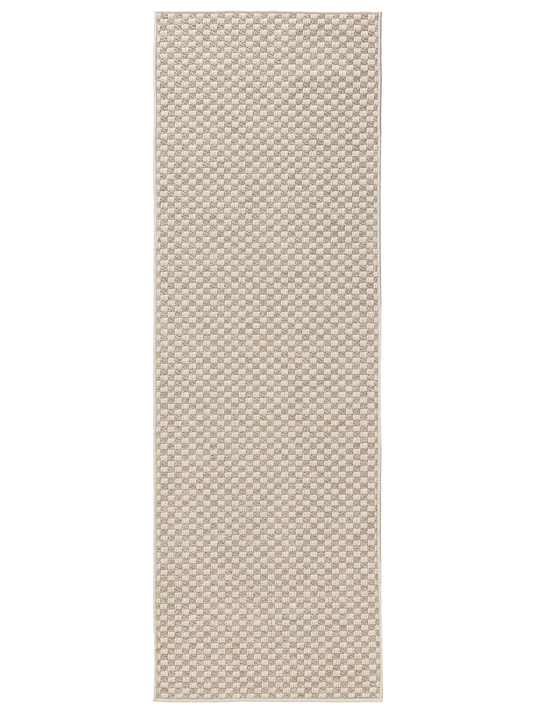 Covoraș îngust/preș - interior/exterior Taissa Cream/Grey 