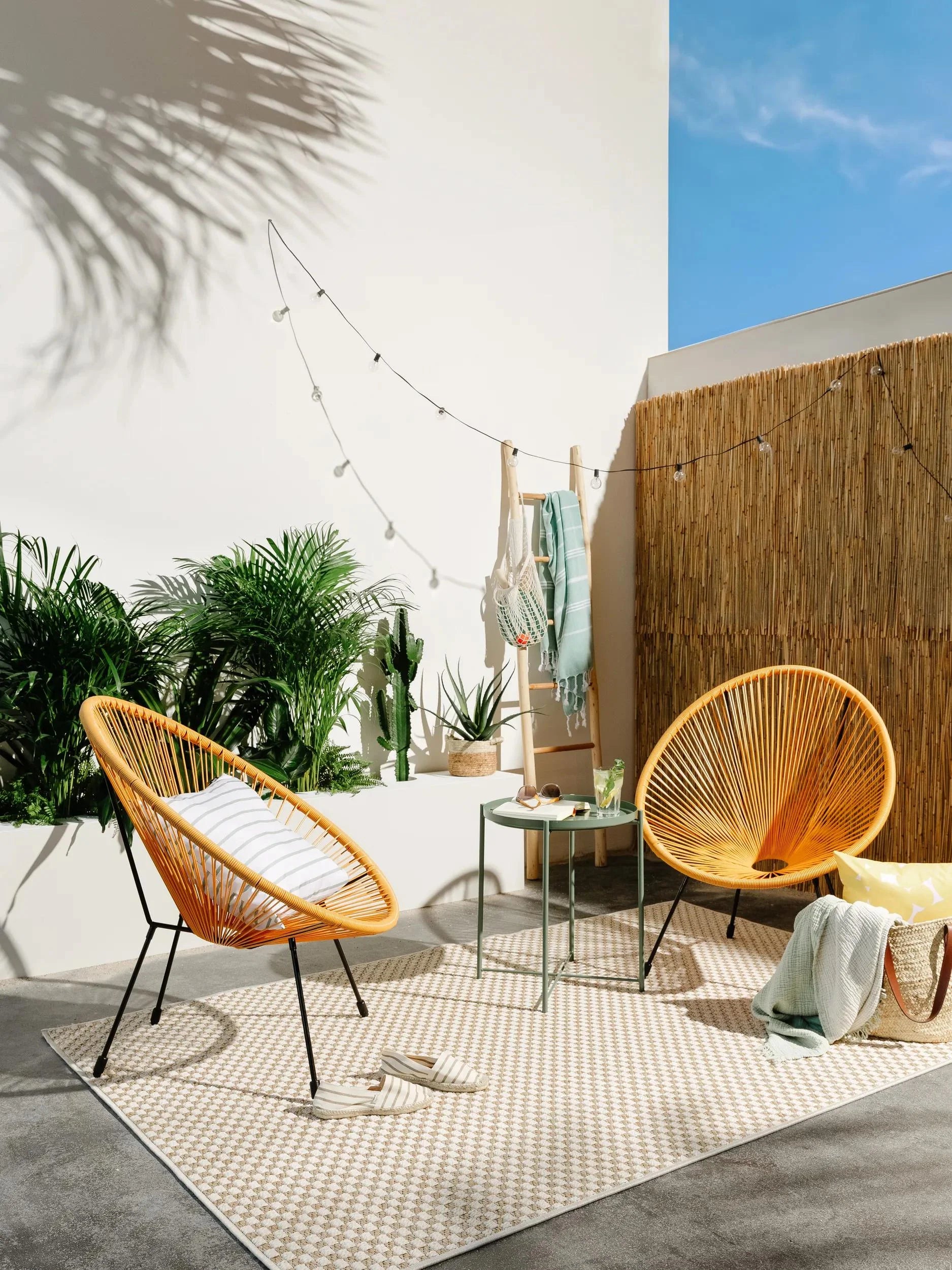 Covor interior/exterior Taissa Cream/Beige