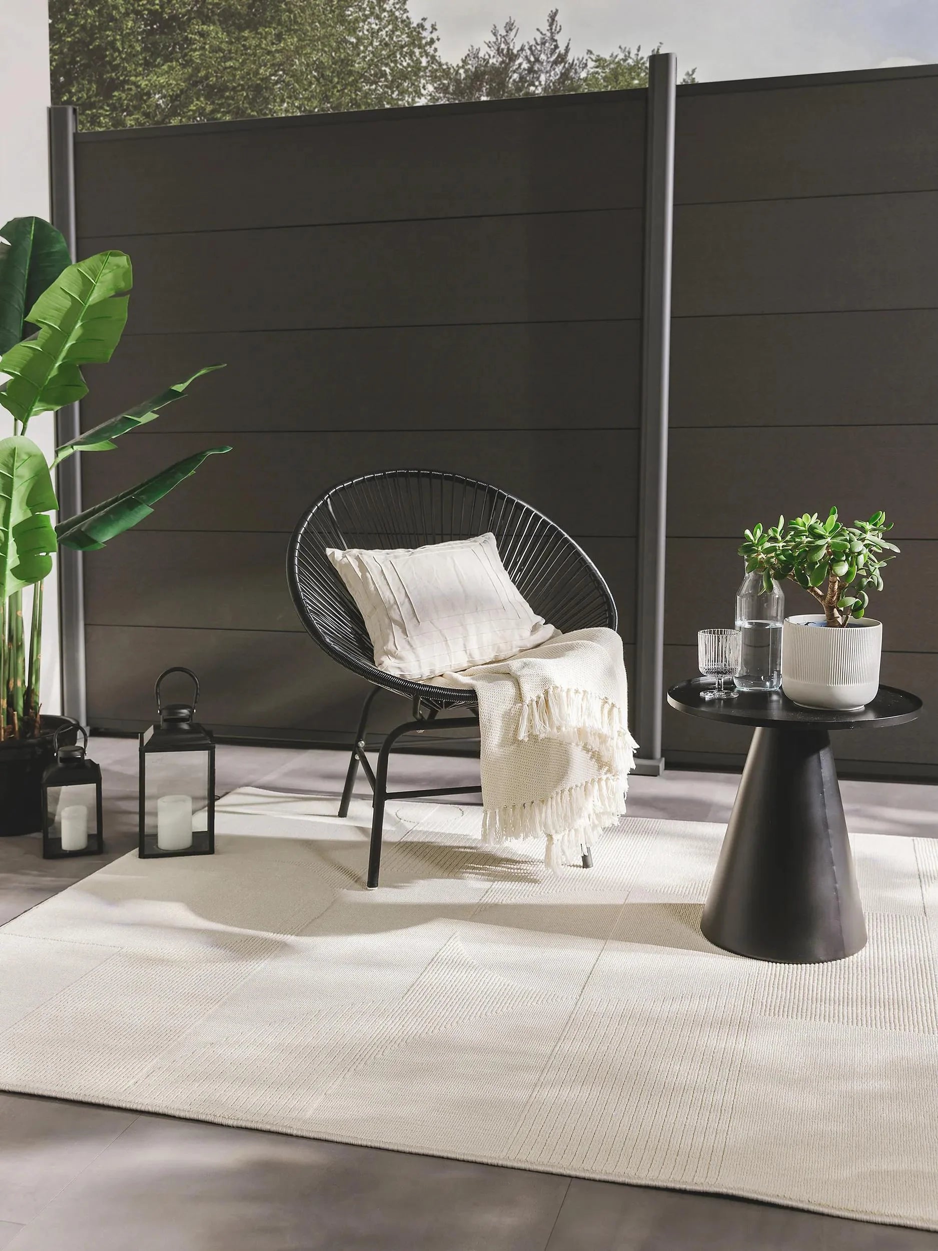 Covor interior/exterior Taro Cream 