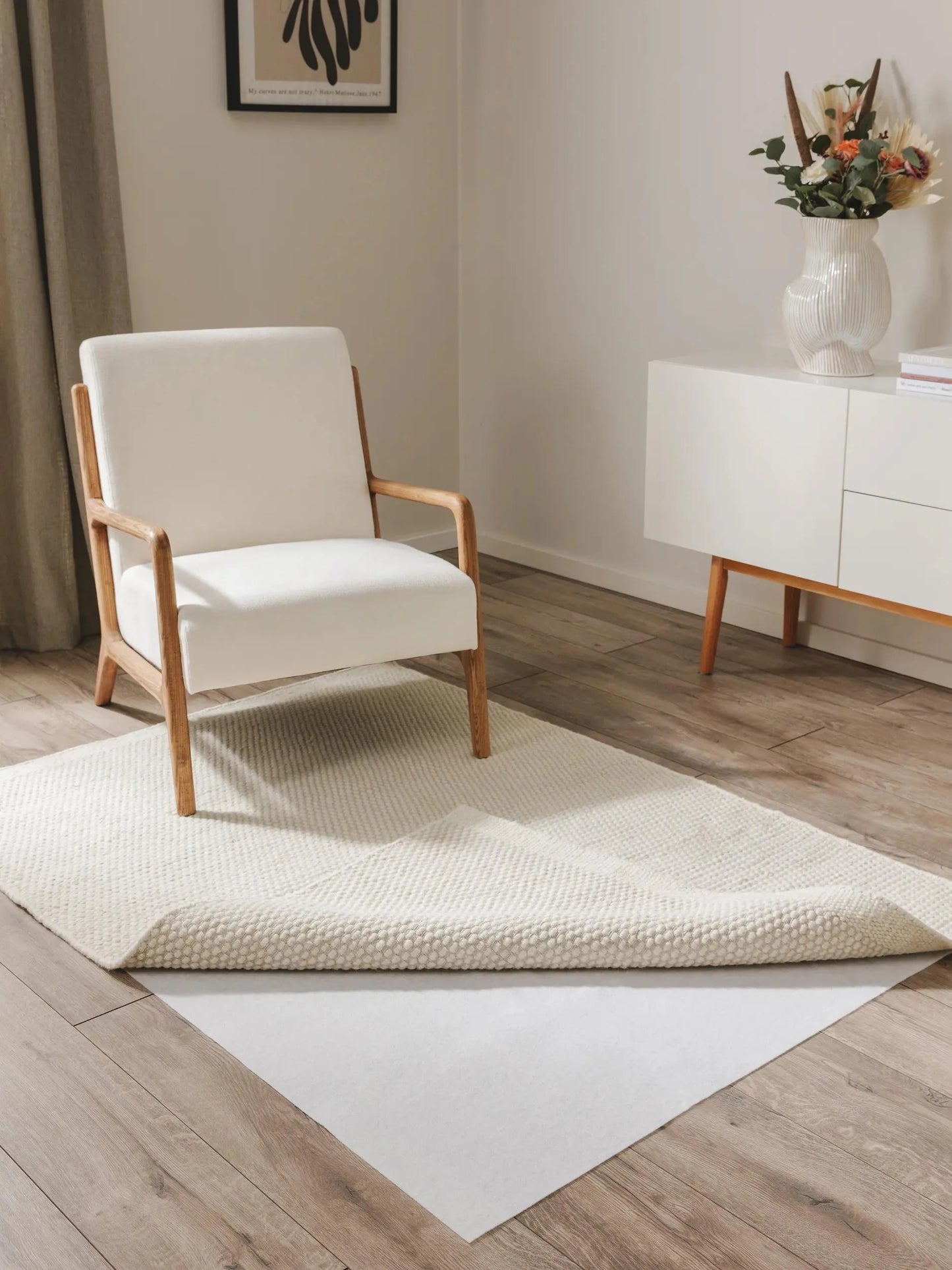 Covor Underlay Prima White Rectangular 