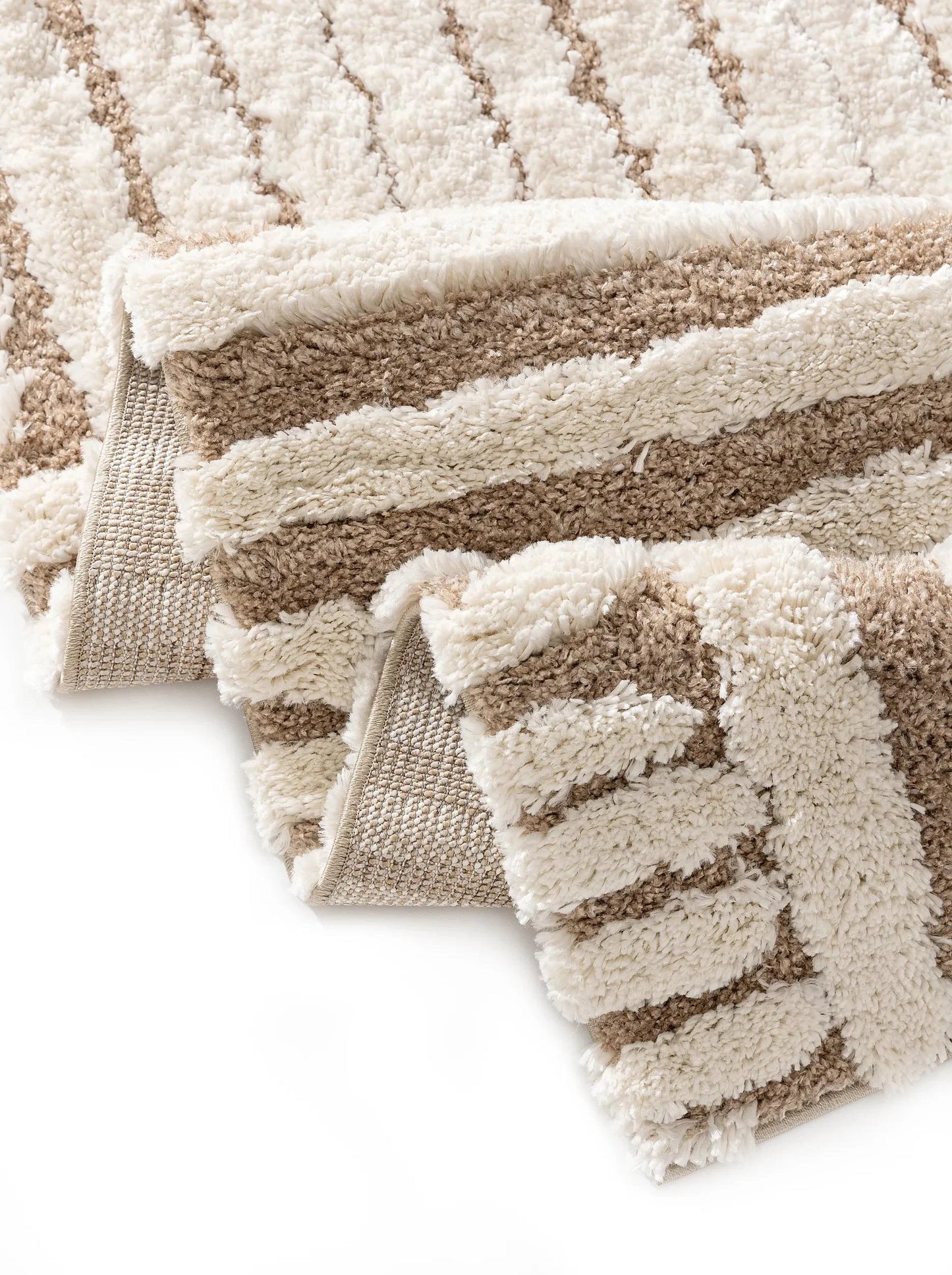 Covor Shaggy Tibo Cream/Beige