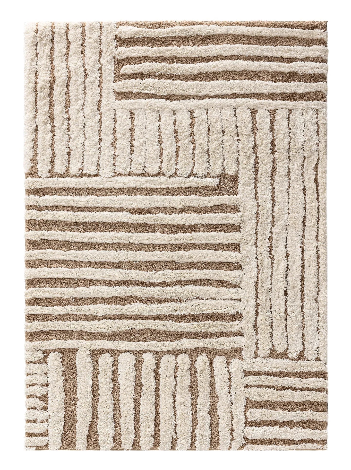 Covor Shaggy Tibo Cream/Beige