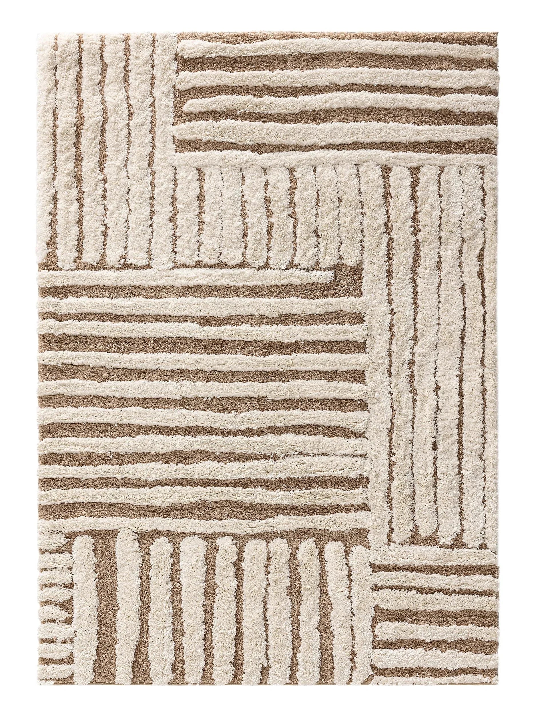 Covor Shaggy Tibo Cream/Beige