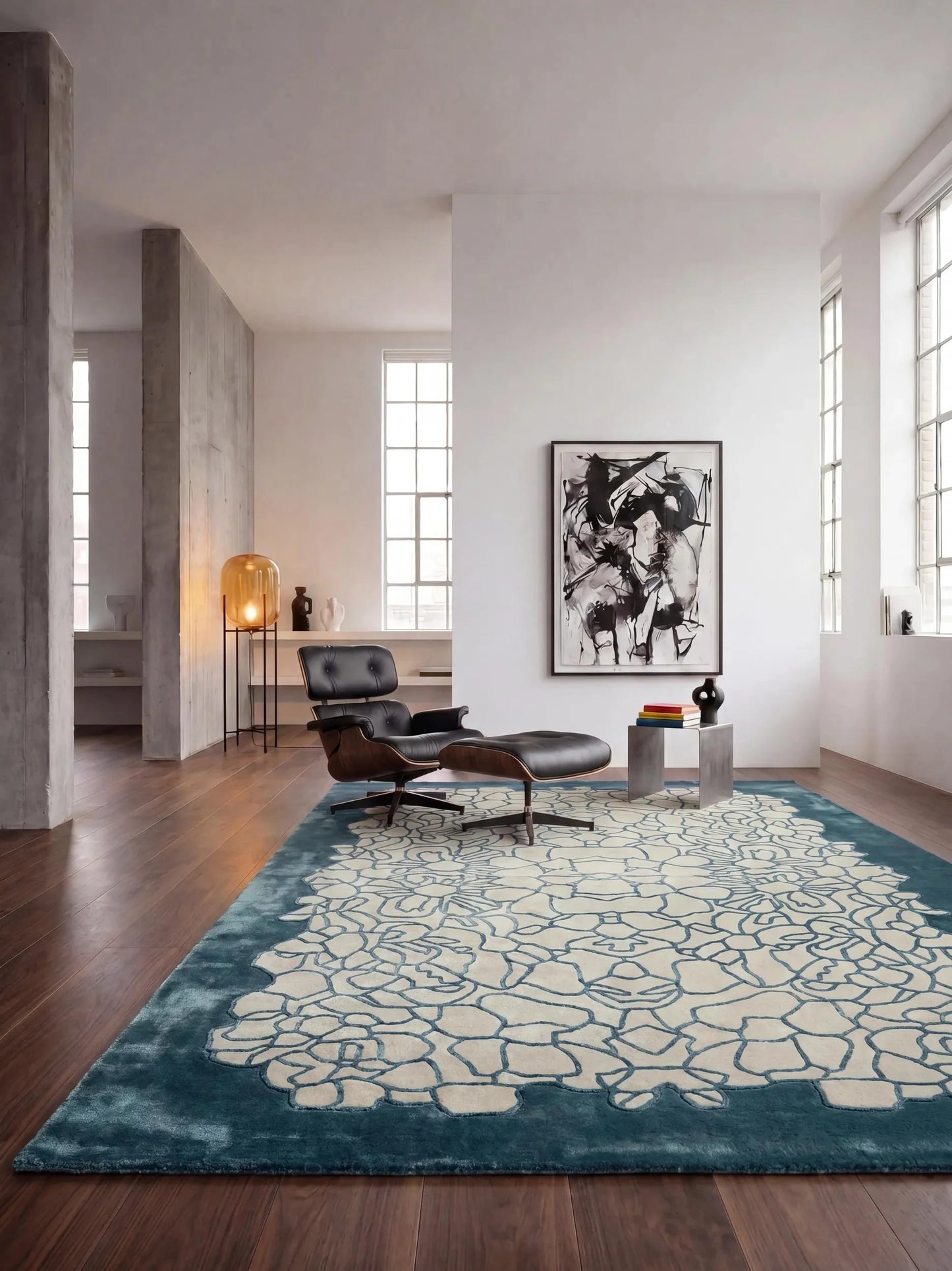 Covor Tizian Green/White