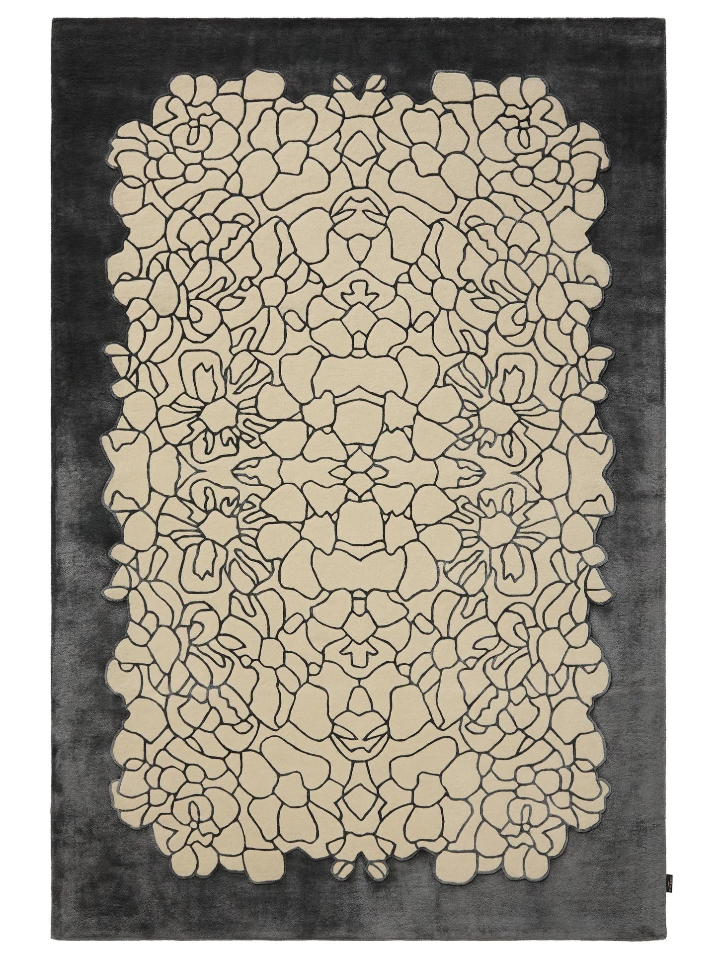 Covor Tizian Black/White