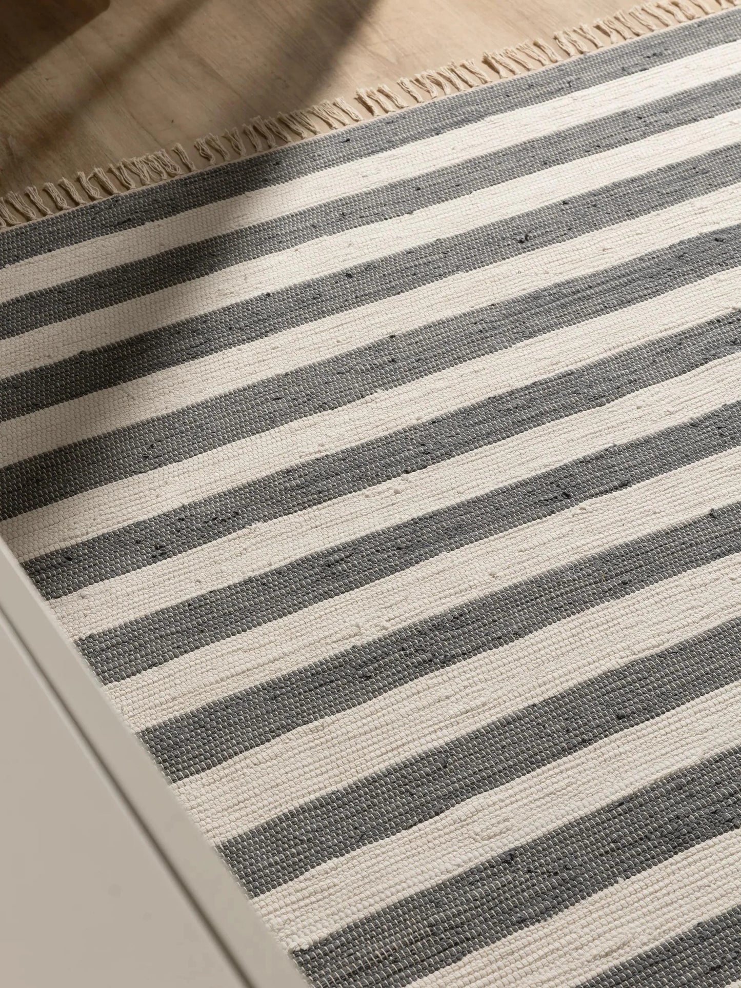 Covor Made From Recycled Material Tom Grey/White 