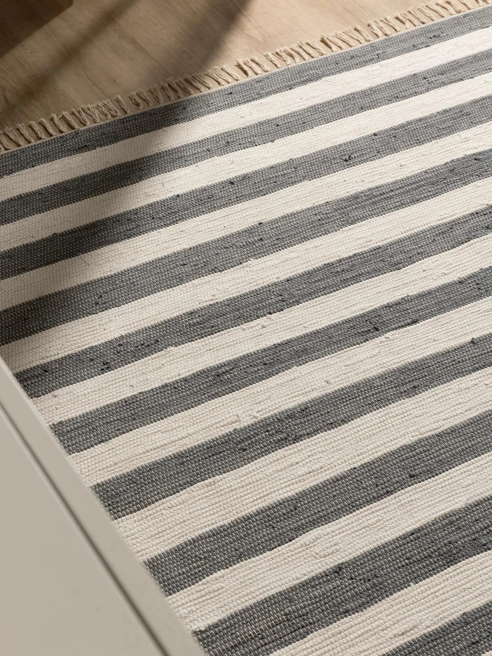 Covor Made From Recycled Material Tom Grey/White 
