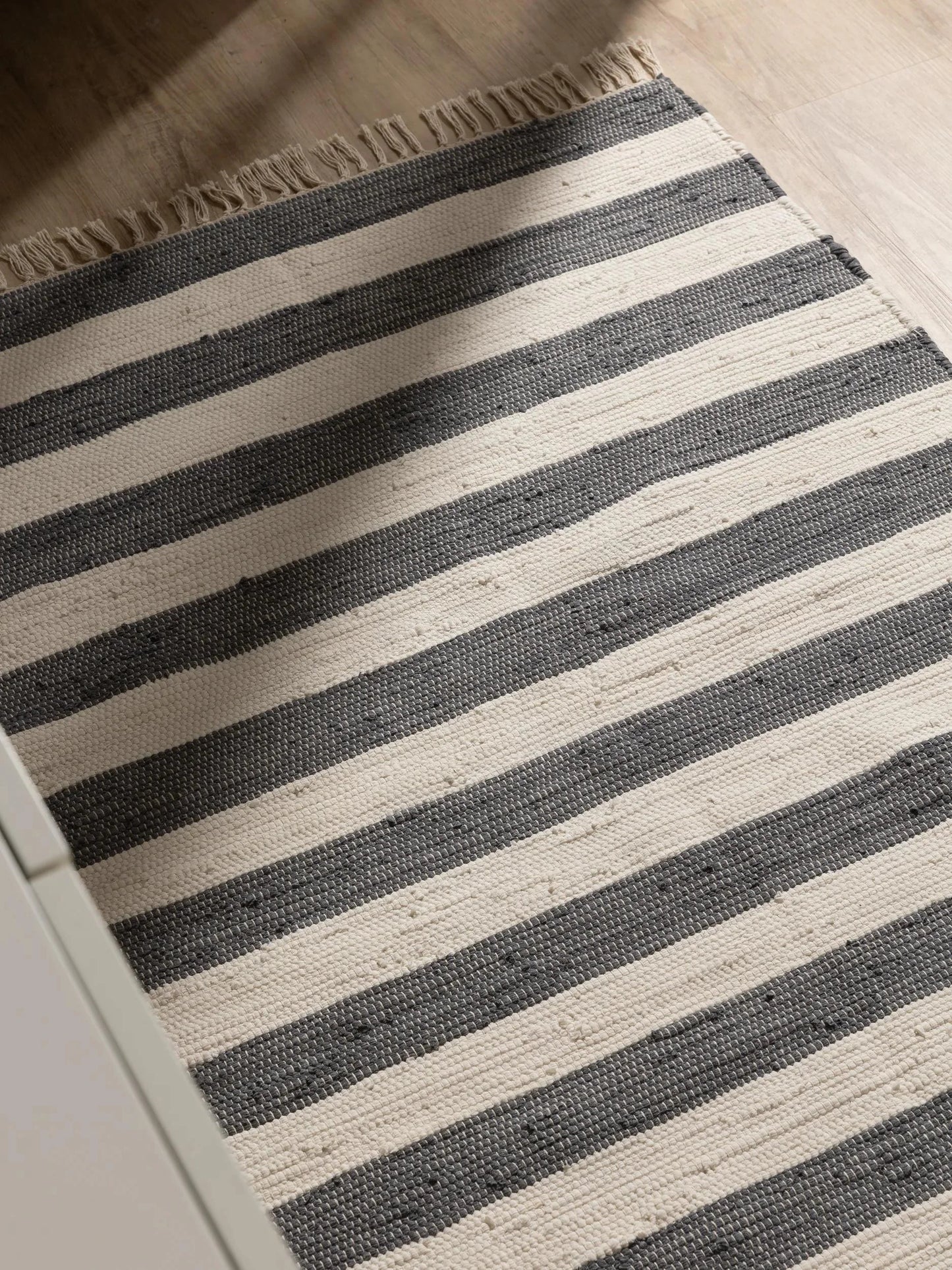 Covor Made From Recycled Material Tom Grey/White 