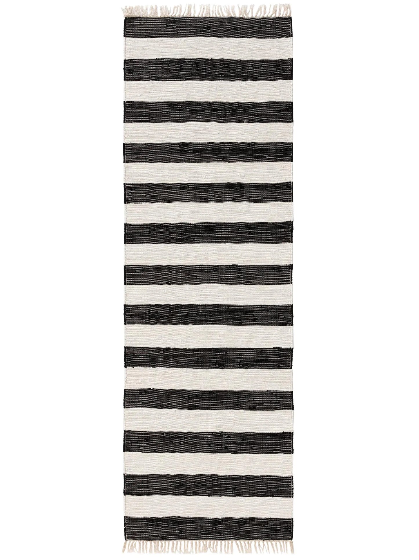 Covor Made From Recycled Material Tom Black/White 
