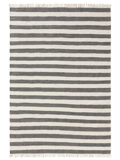 Covor Made From Recycled Material Tom Grey/White