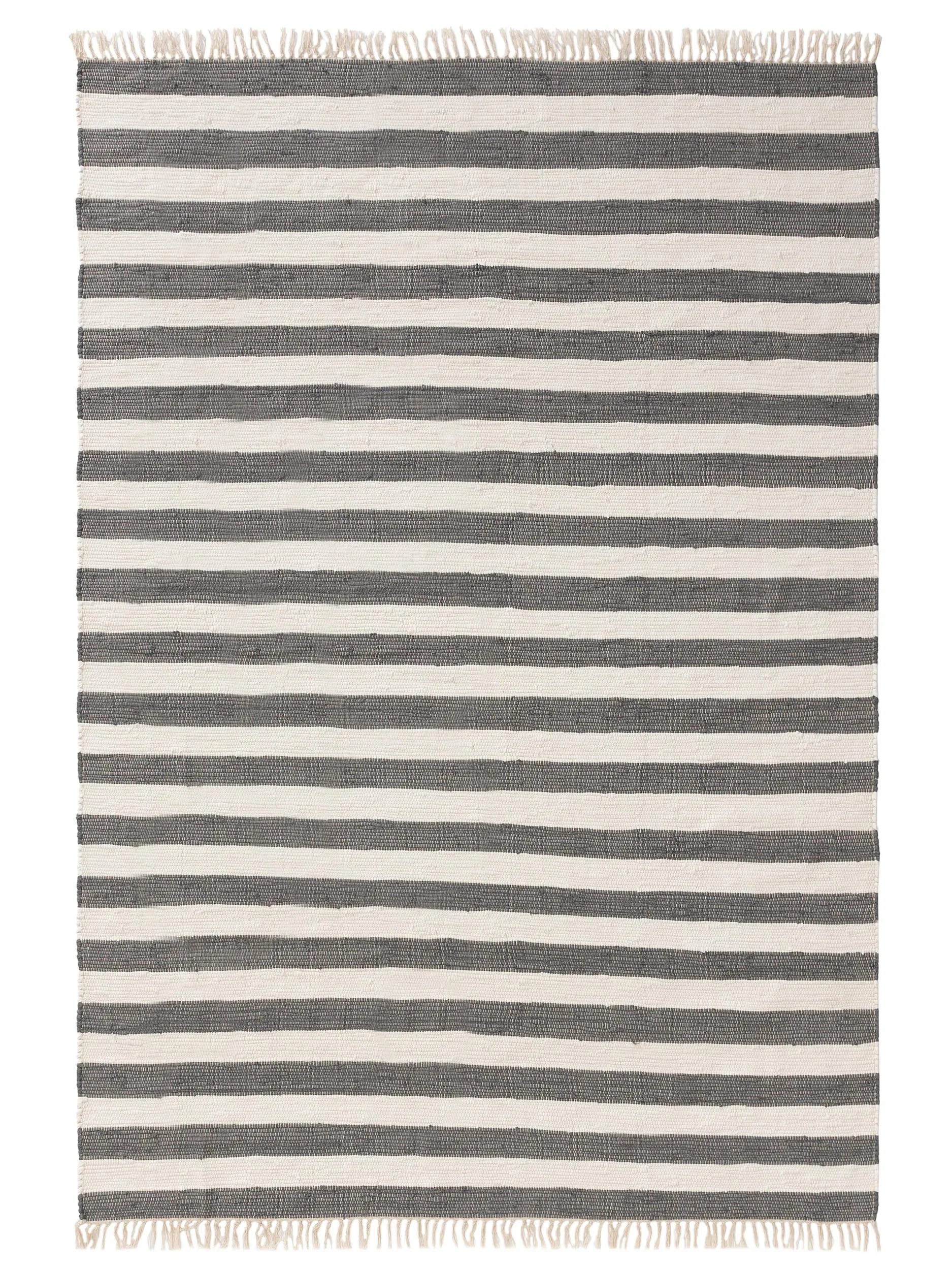 Covor Made From Recycled Material Tom Grey/White 