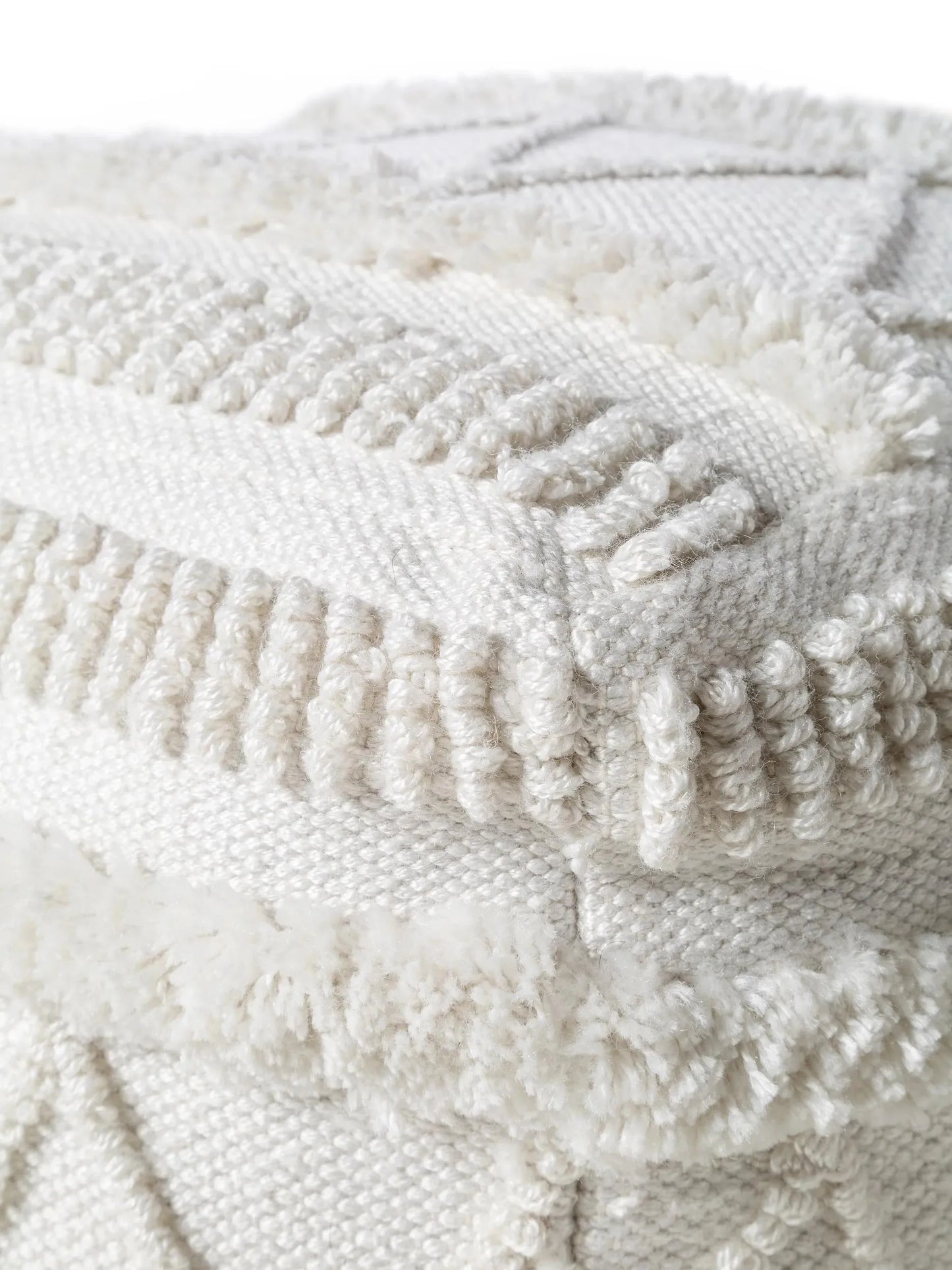 Pouf/taburet interior/exterior Toni Ivory 