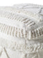 Pouf/taburet interior/exterior Toni Ivory 