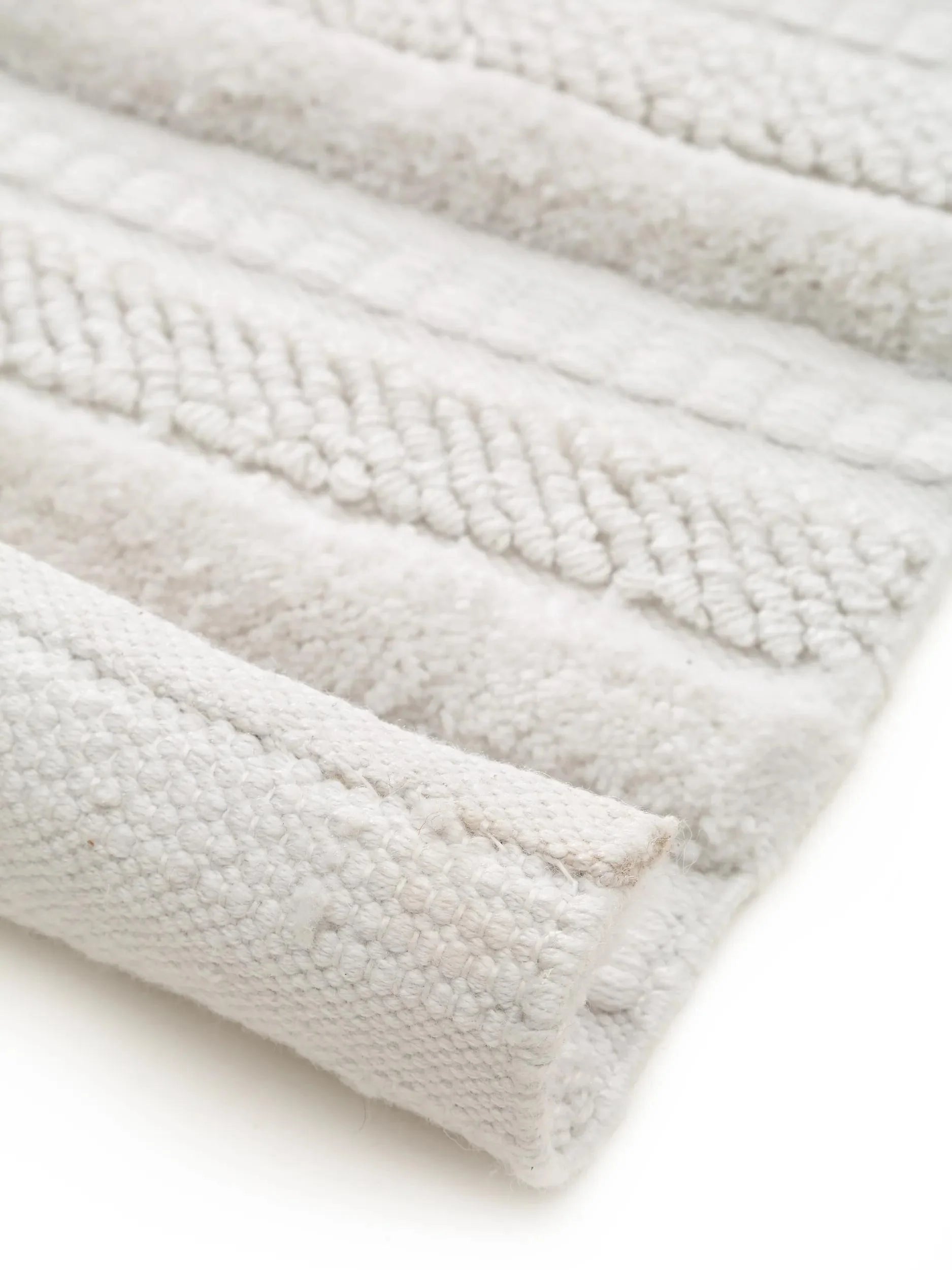 Covor Made From Recycled Material Toni Ivory 