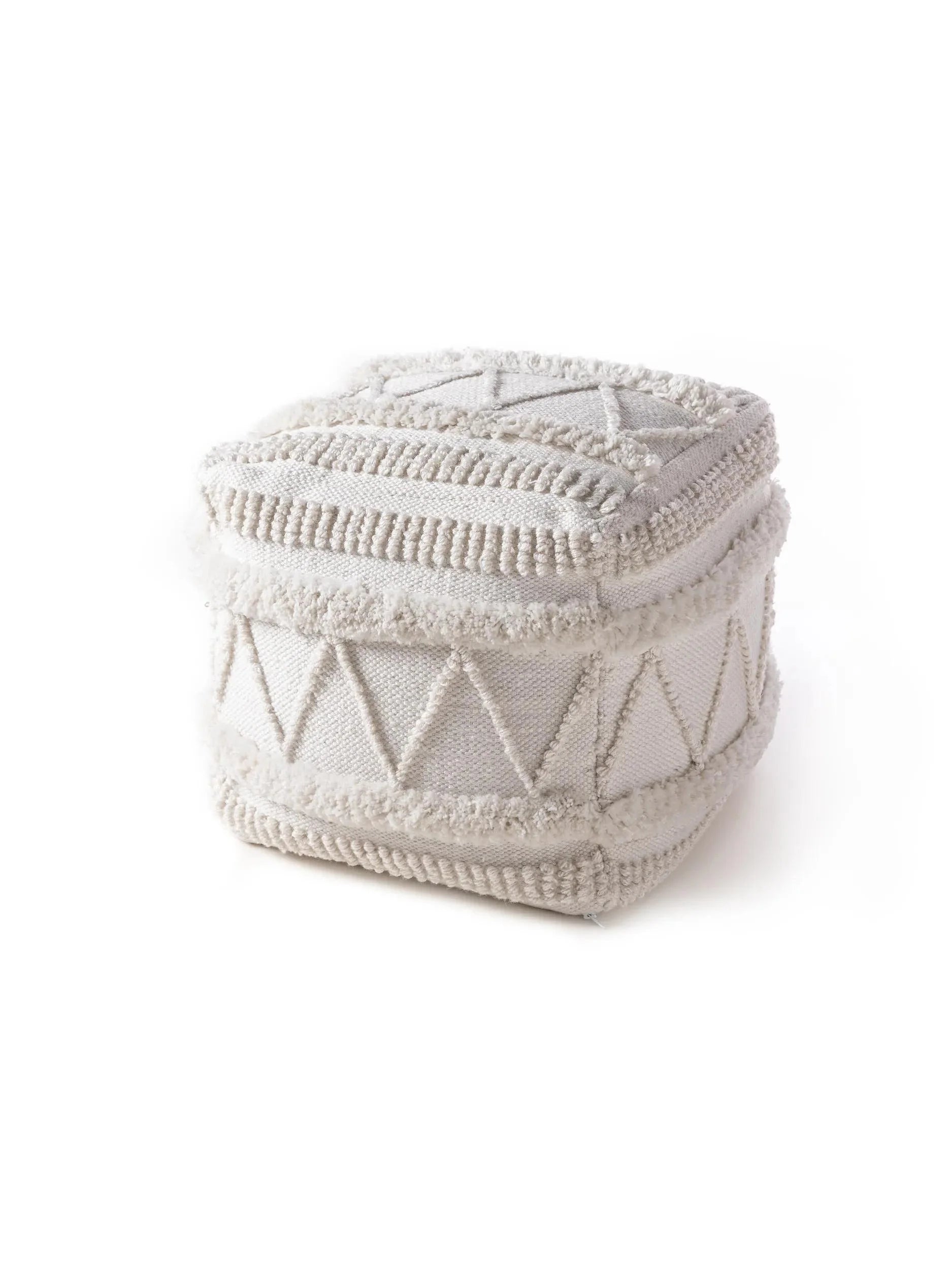 Pouf/taburet interior/exterior Toni Ivory 